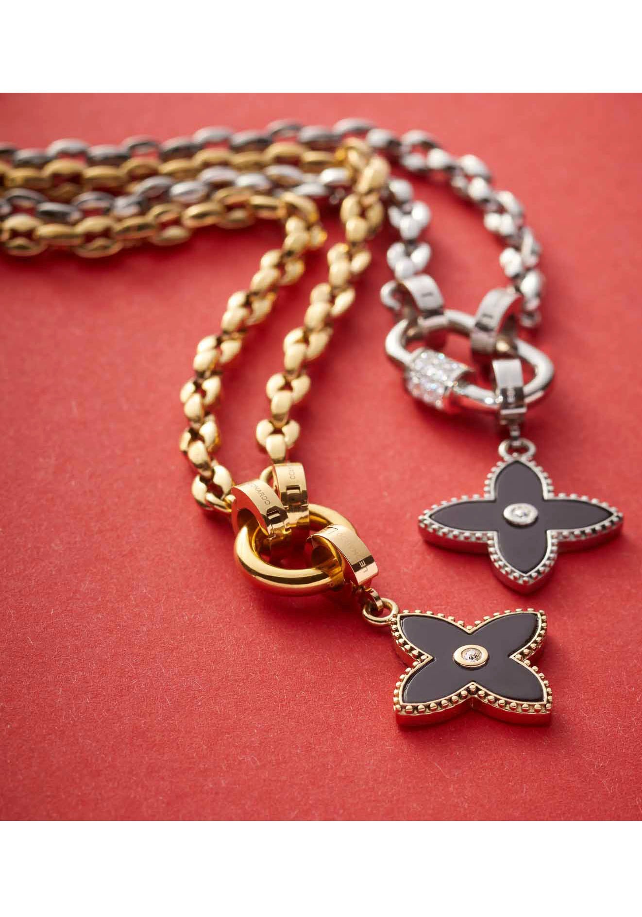 LEONARDO Romea Clip&Mix Necklace Gold 50 2