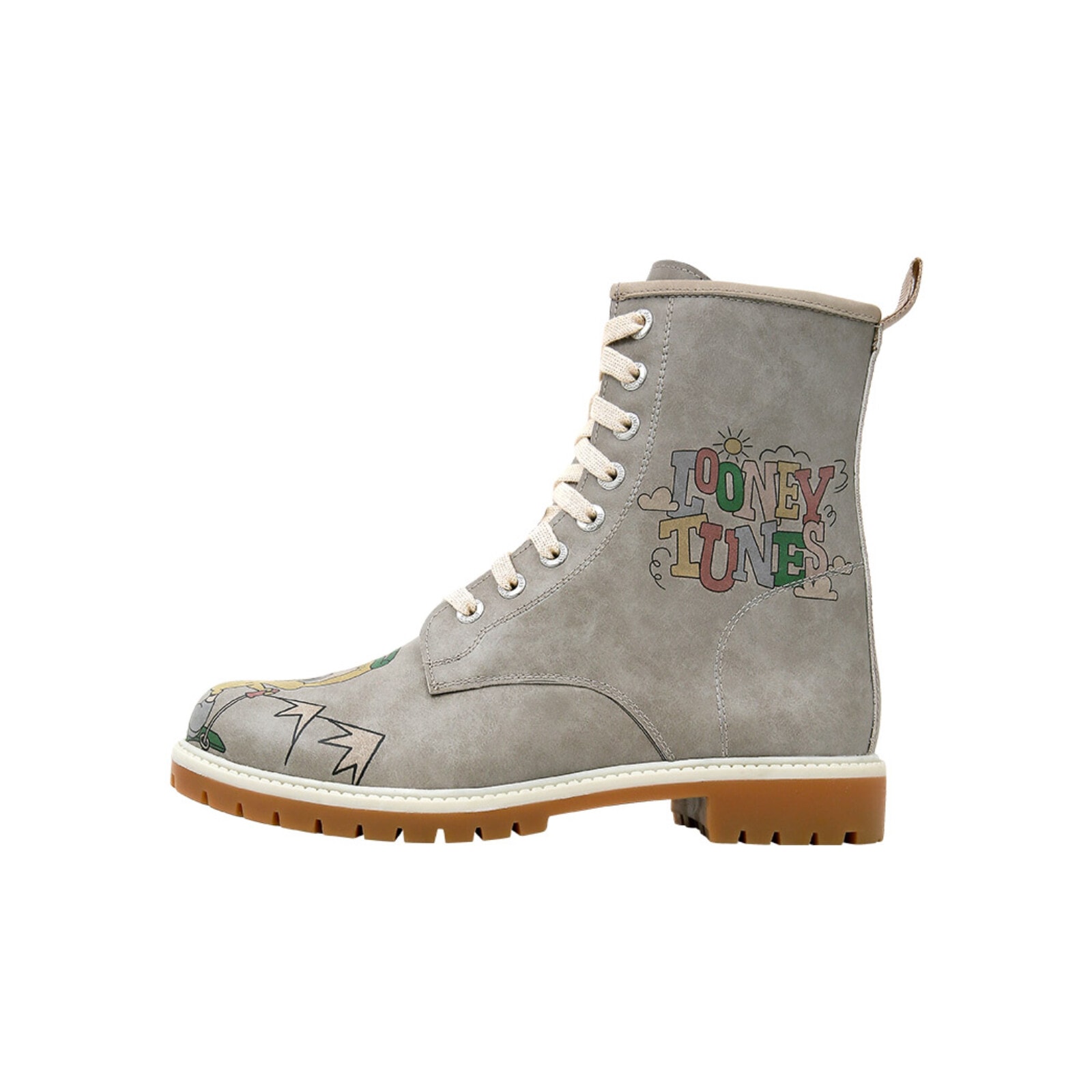 DOGO Schnürboots "Wb Longe Boots Schnürstiefel Family Rocks Damen Stiefeletten," Handgefertigt