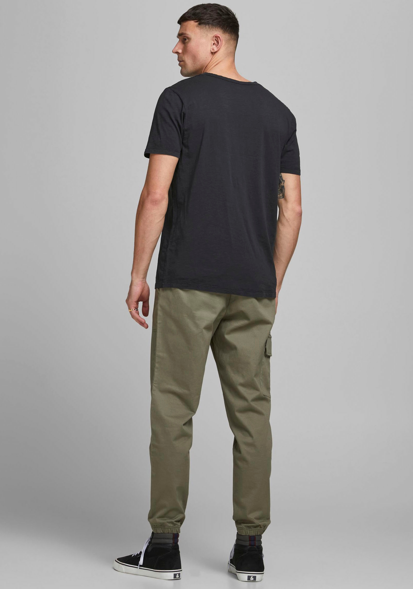 Jack & Jones T-Shirt »SPLIT NECK TEE«