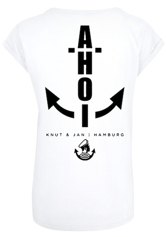 T-Shirt »PLUS SIZE Ahoi Anker Knut & Jan Hamburg«