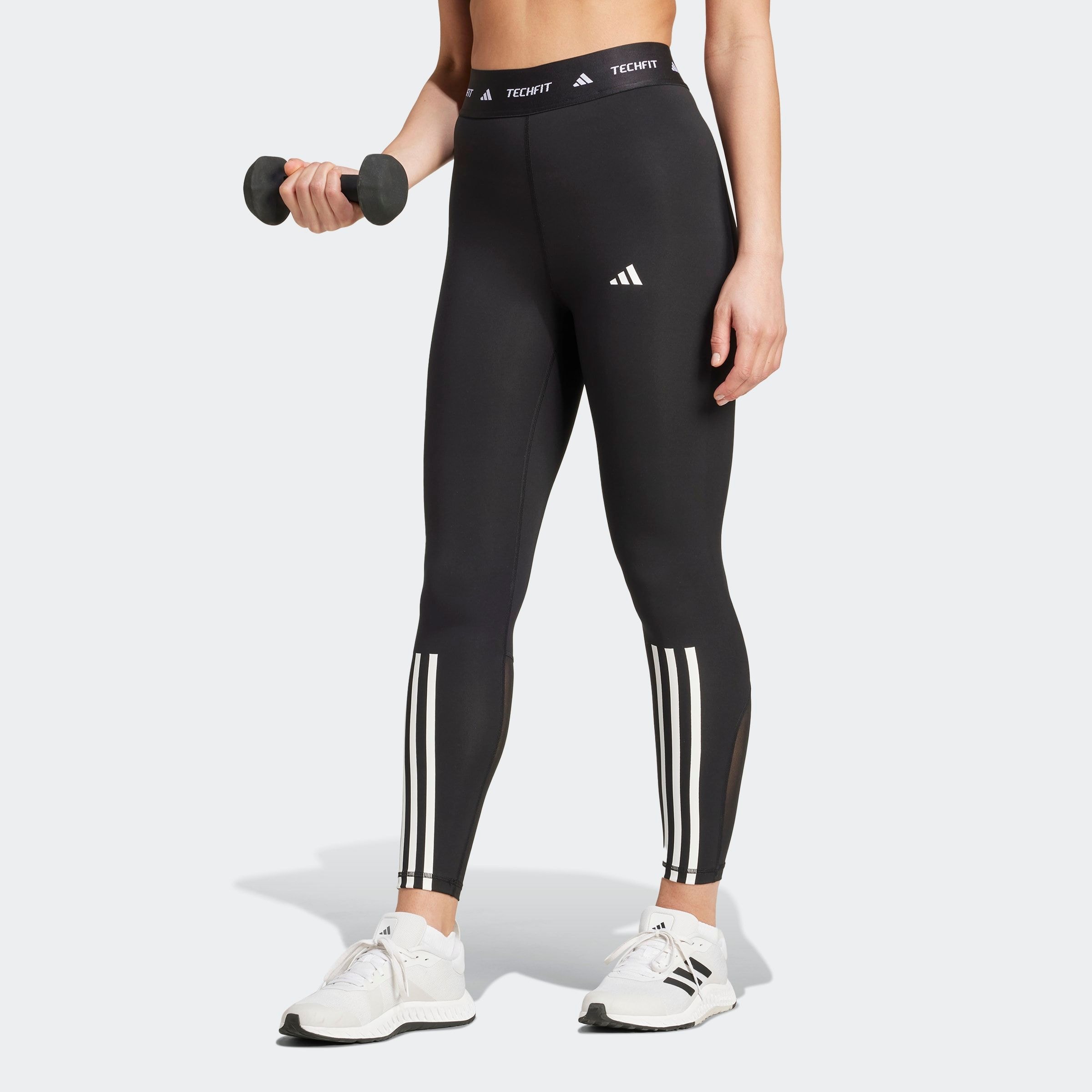 adidas Performance Trainingstights "TECHFIT 3-STREIFEN 7/8-LEGGINGS" günstig online kaufen