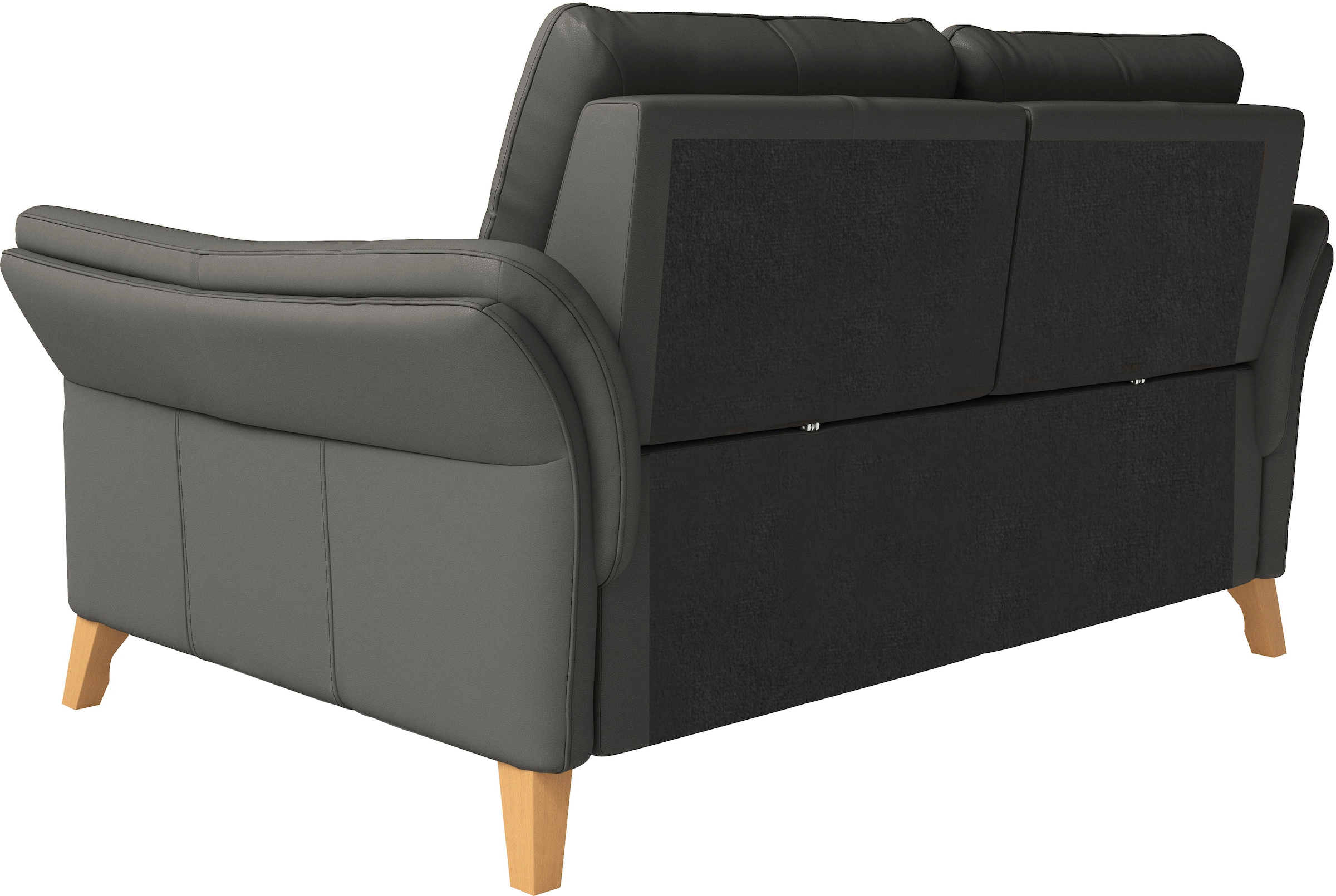 sit&more 3-Sitzer »Göteborg«, inklusive Sitztiefenverstellung und Federkern