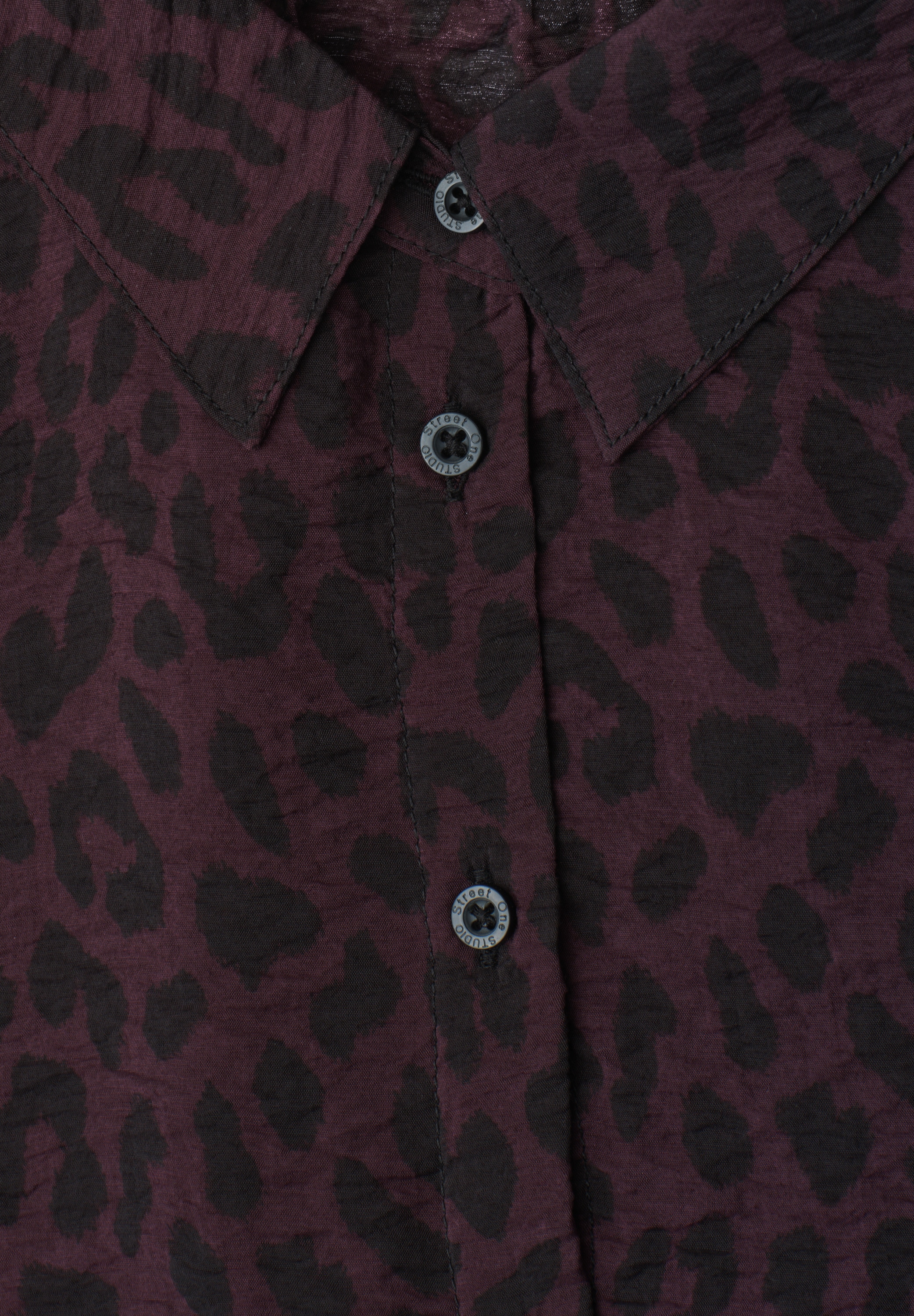 STREET ONE STUDIO Blusentop mit allover Leoprint