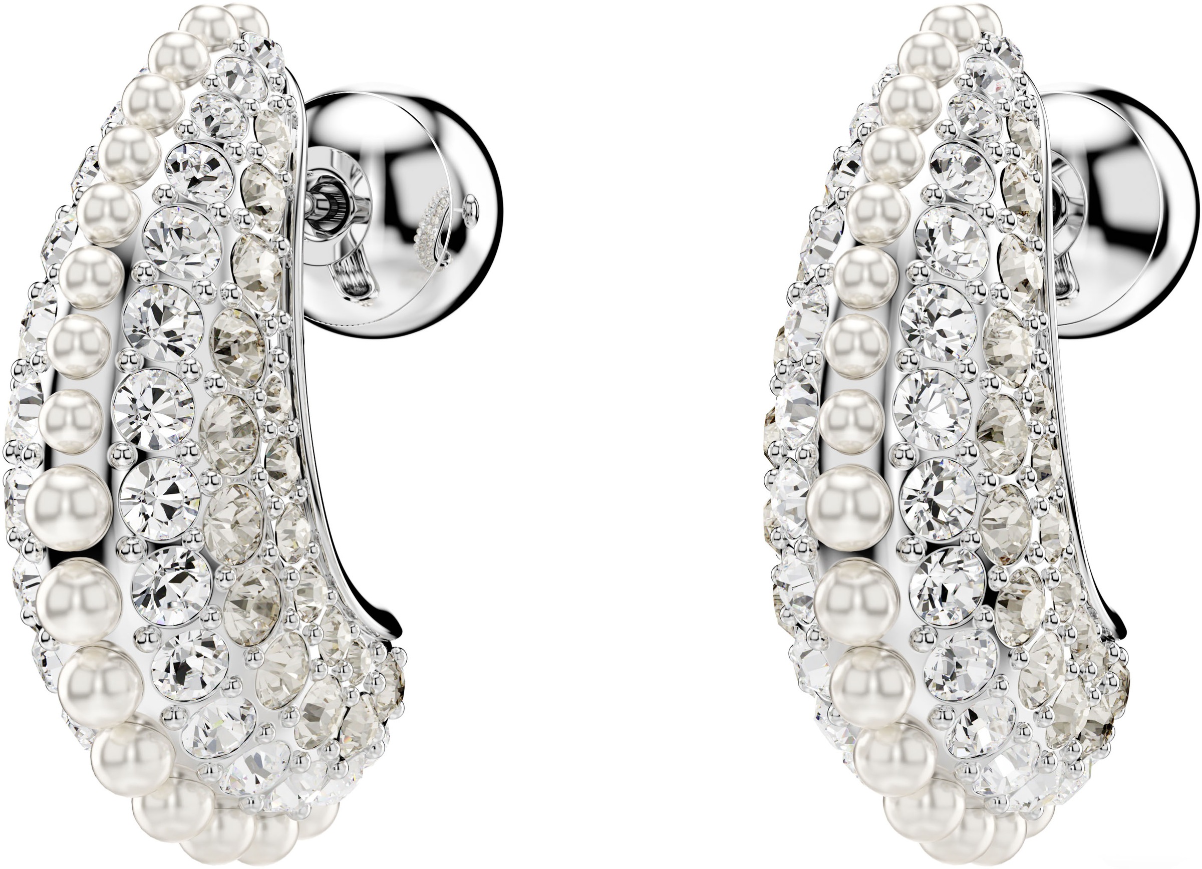 Swarovski Paar Creolen »Schmuck Geschenk Sublima Drop-Ohrhänger, 5692107«, mit Swarovski® Kristall