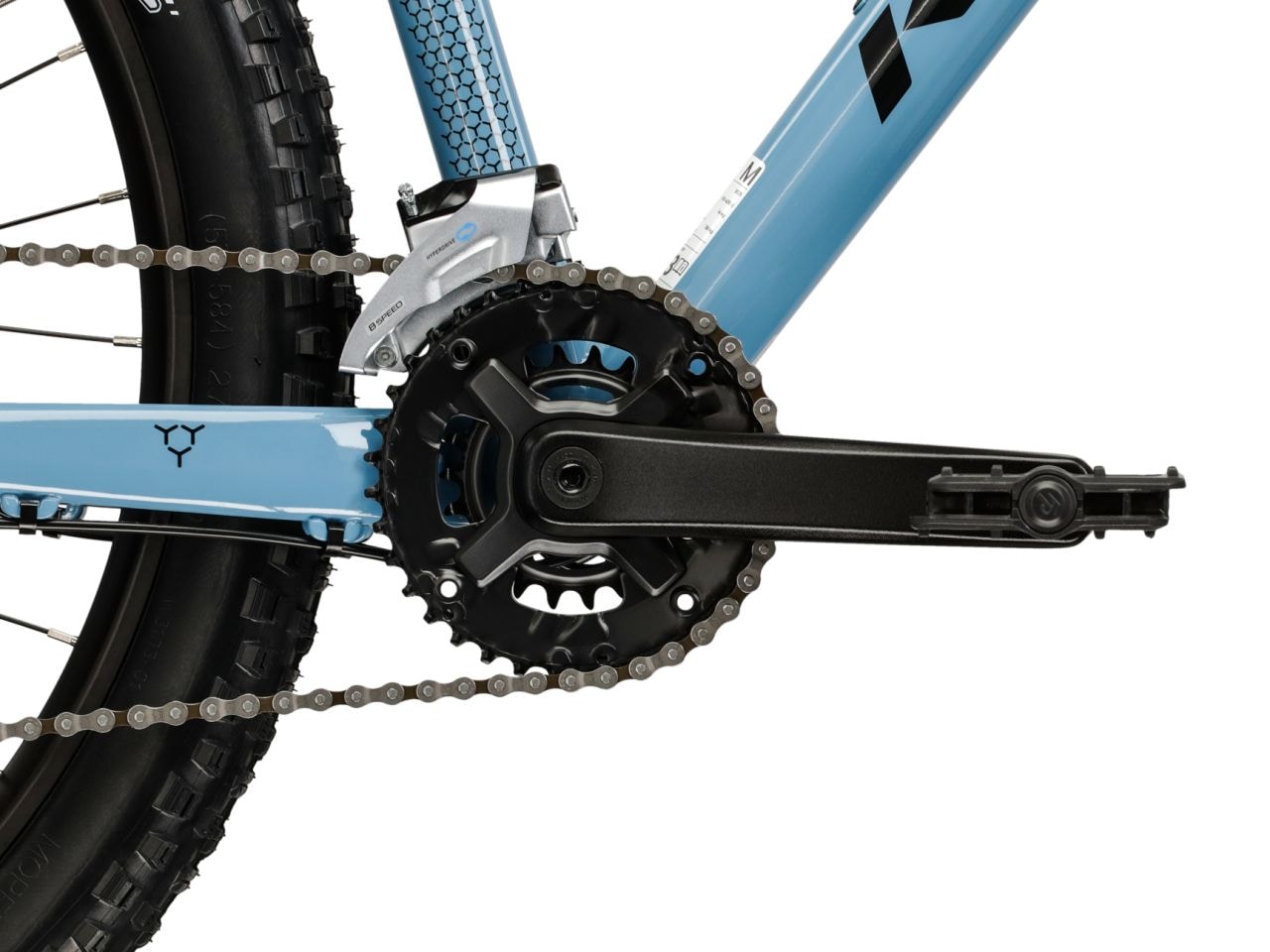 Kross Mountainbike »KROSS Mountainbike Hardtail 27,5" Hexagon 4.0 blau 16 Gänge« 16 Gang Shimano ACERA M3020 Schaltwerk Kettenschaltung