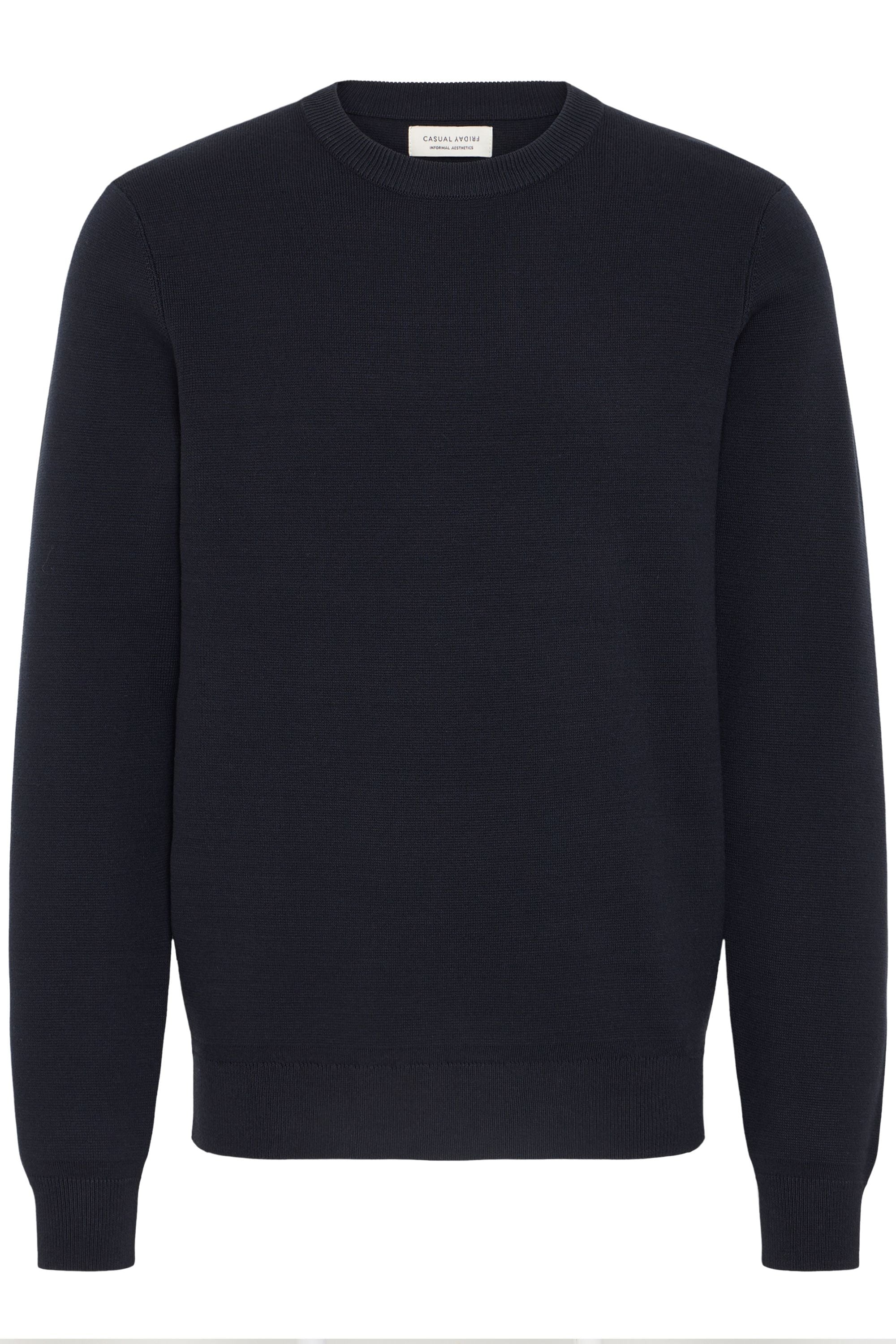 Casual Friday Strickfleece-Pullover "Strickpullover CFTHEO" günstig online kaufen