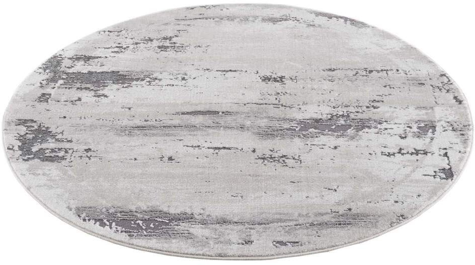 Carpet City Teppich "Chic" rund 11 mm Höhe Kurzflor, Vintage-Optik, Weicher günstig online kaufen