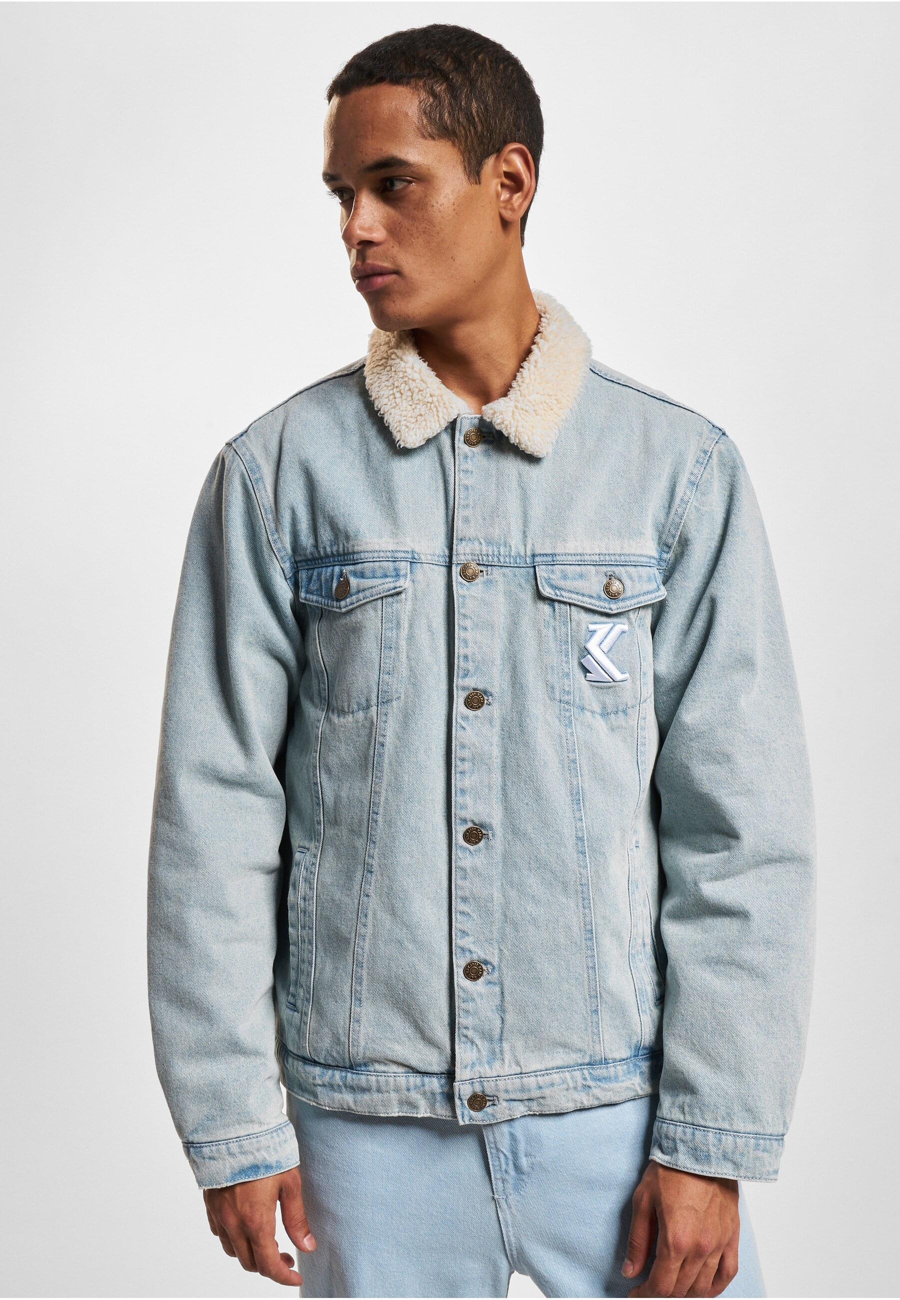 Karl Kani Trainingsjacke »Karl Kani Herren KM234-026-1 KK OG Denim Trucker Jacket«, (1 St.), ohne Kapuze