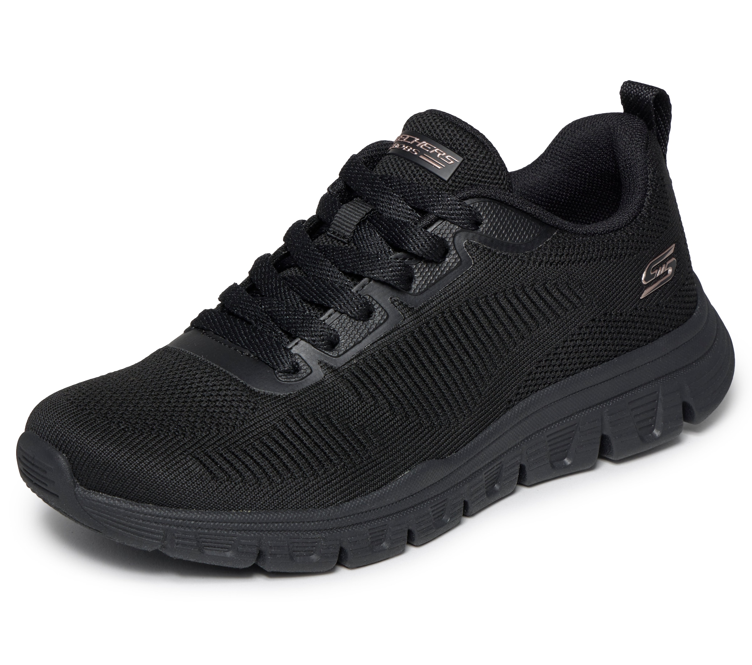 Skechers Sneaker "BOBS B LITE" Schnürschuh, Halbschuh, Freizeitsneaker mit Memory Foam
