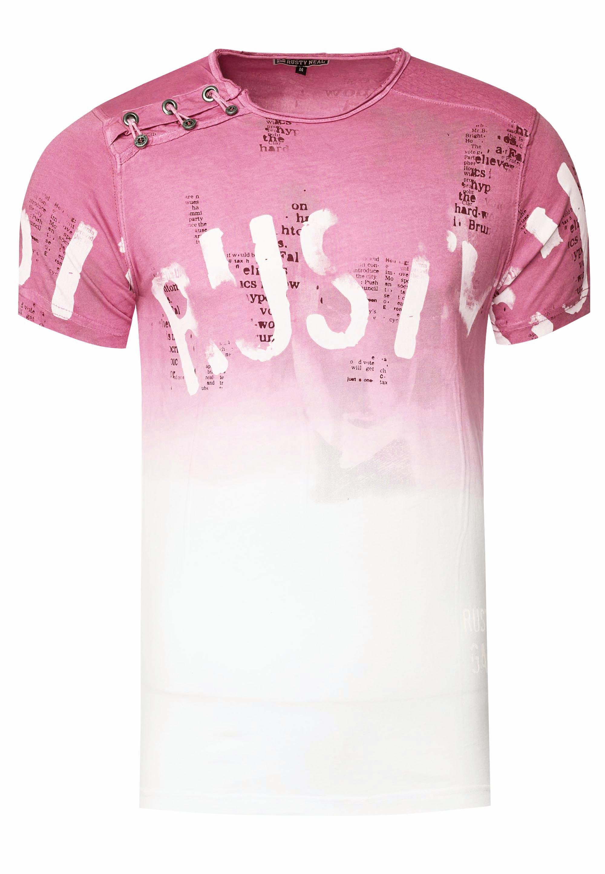 Rusty Neal T-Shirt, mit farblichem Übergang