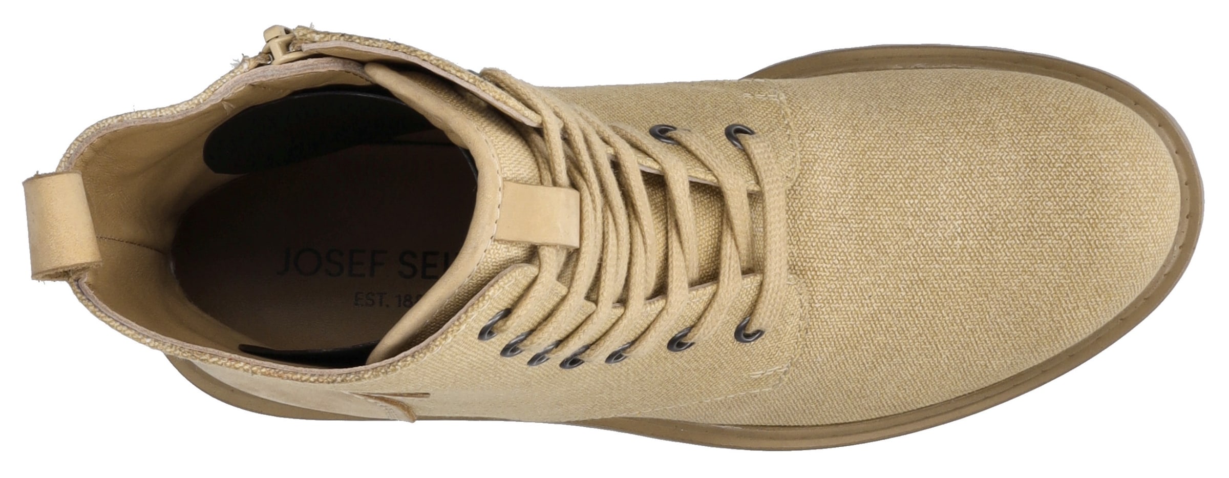 Josef Seibel Schnürboots »Marta 26«, Blockabsatz, Schnürschuh, Stiefelette mit Wechselfußbett