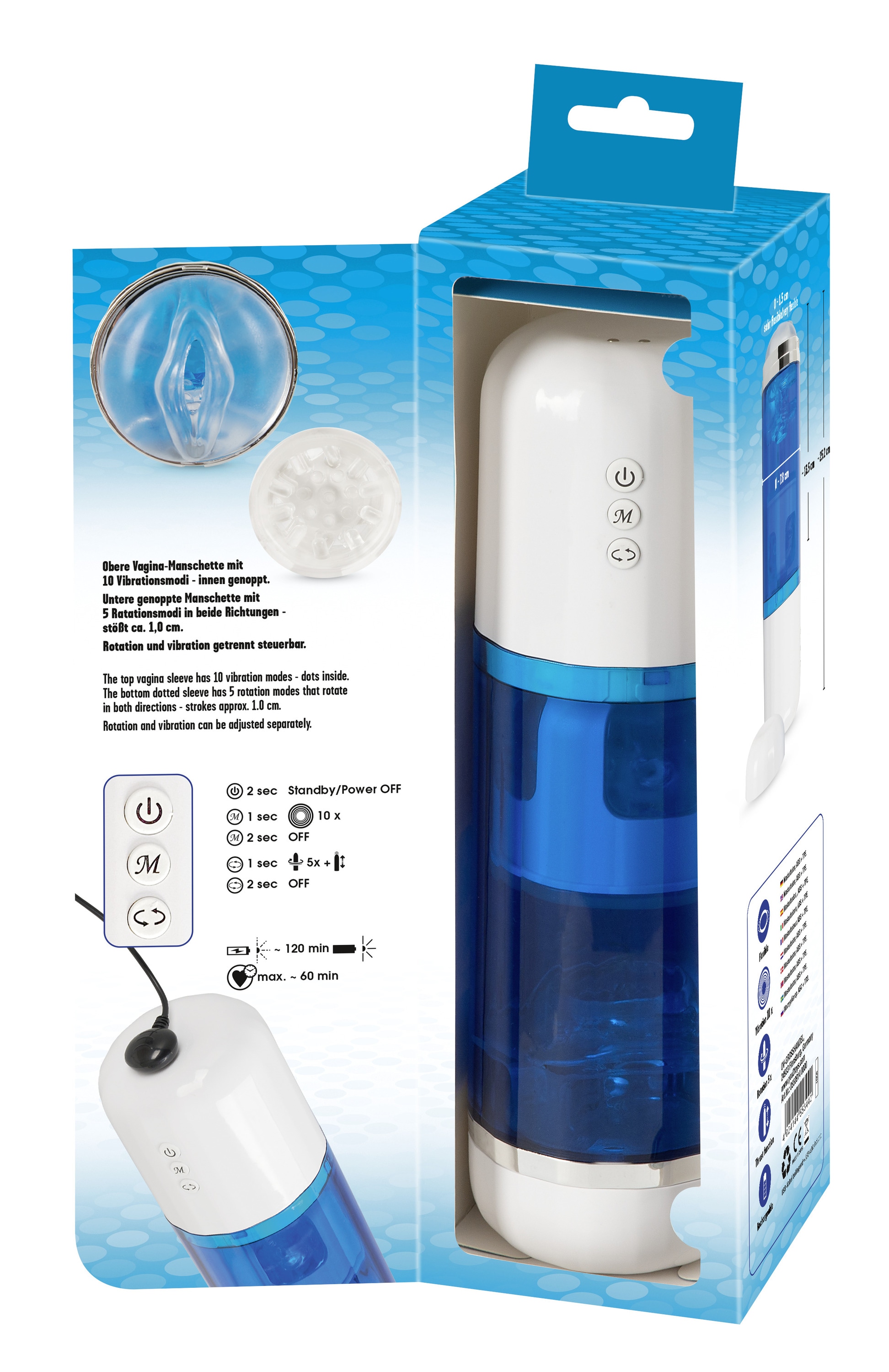 You2Toys Masturbator »Masturbator 3 Function Masturbator«