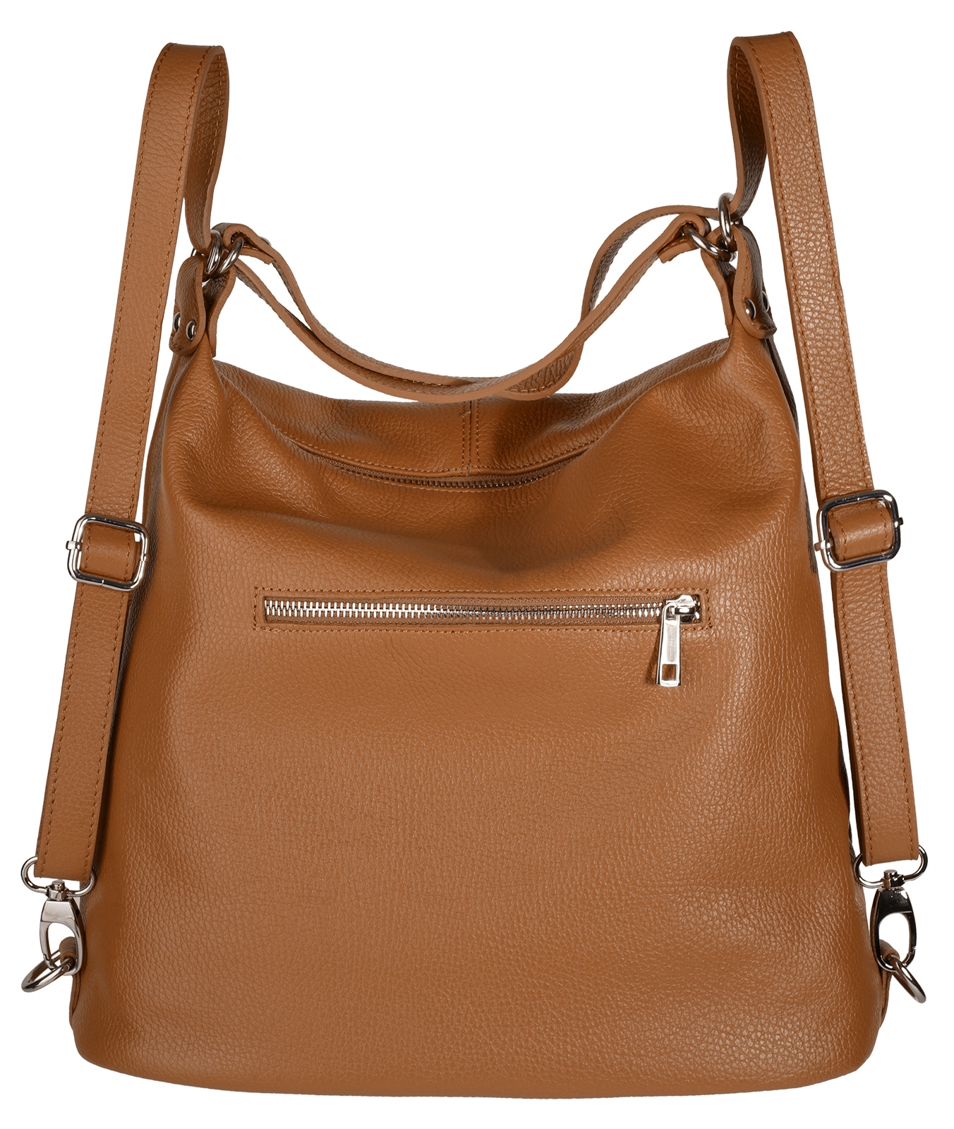 Samantha Look Cityrucksack, echt Leder, Made in Italy