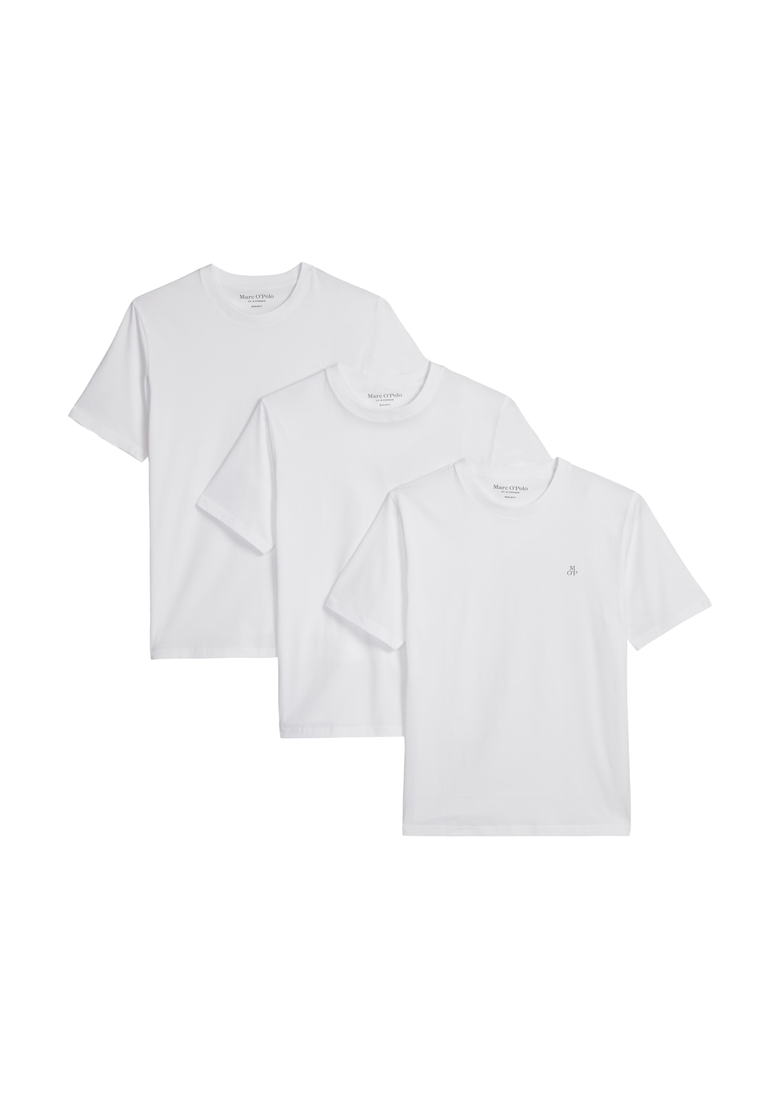 Marc OPolo T-Shirt Packung, 3 Dreierpack, regular fit aus reiner Bio-Baumwo günstig online kaufen
