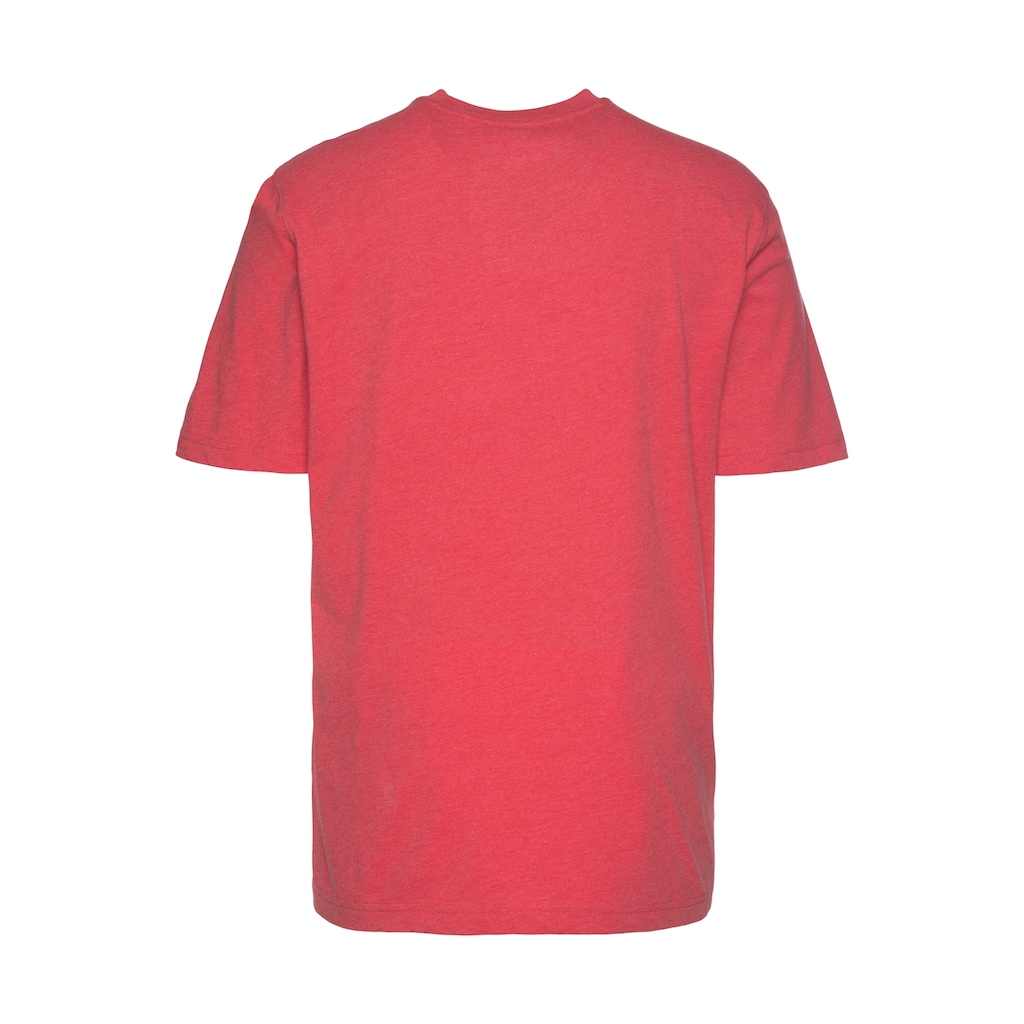 Herrenmode Shirts Man's World T-Shirt rot-meliert