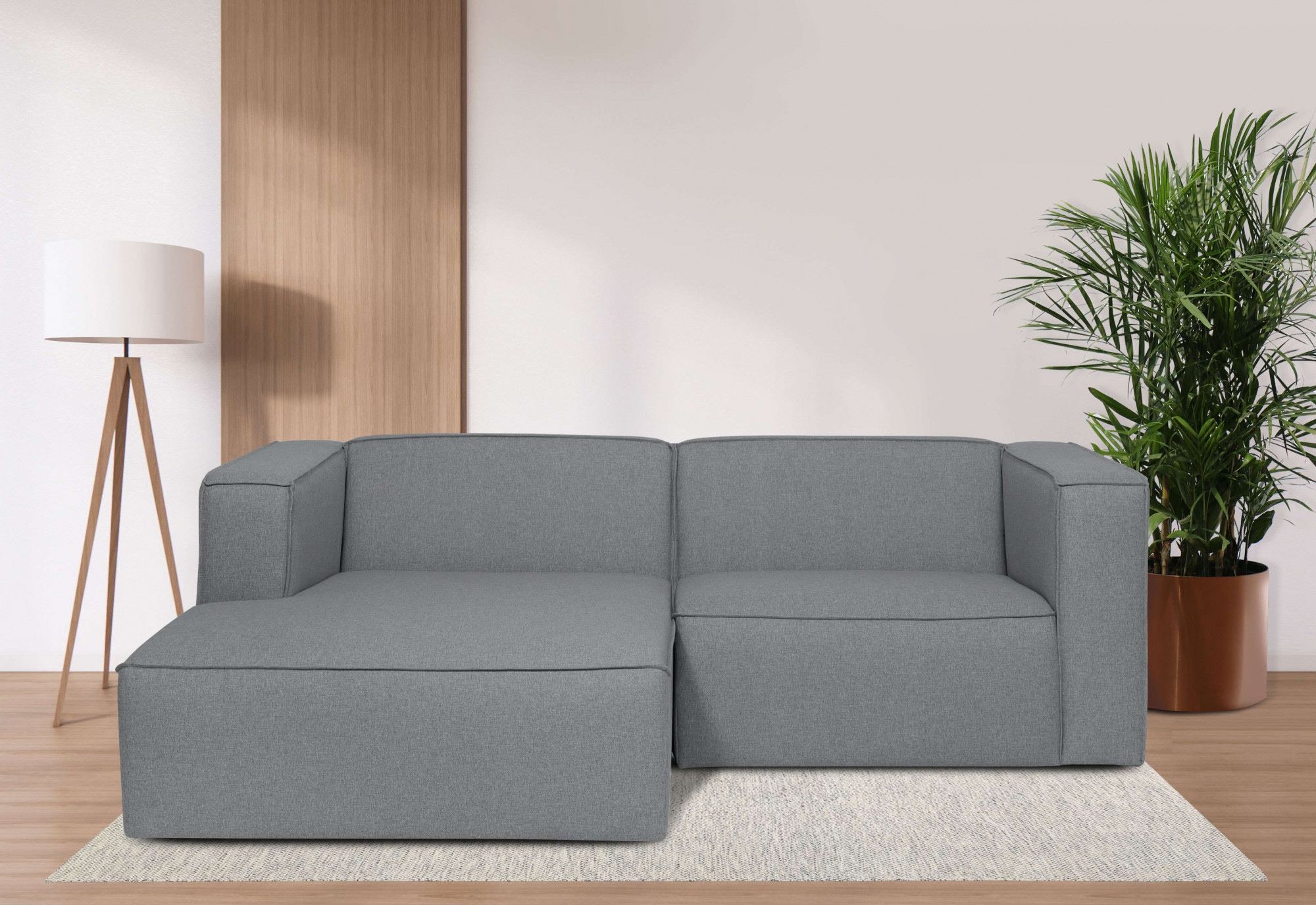 andas Ecksofa »Dalby, L-Form,«, extra tiefe Sitzfläche, mit Kedernaht, angenehmer Sitzkomfort