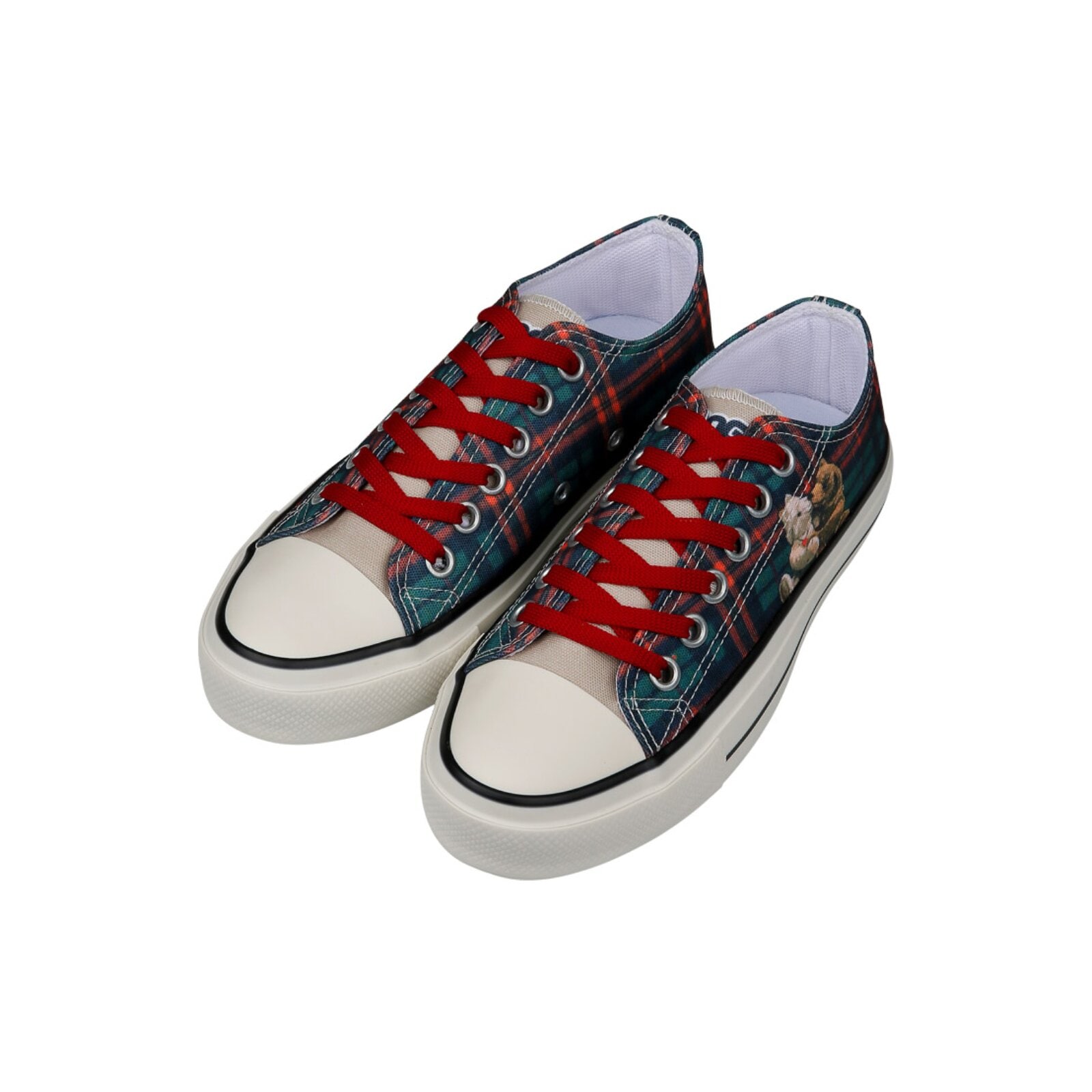 DOGO Sneaker »Liria Low-Top Sneaker Teddy Bear Damen Sneaker«  Handgefertigt