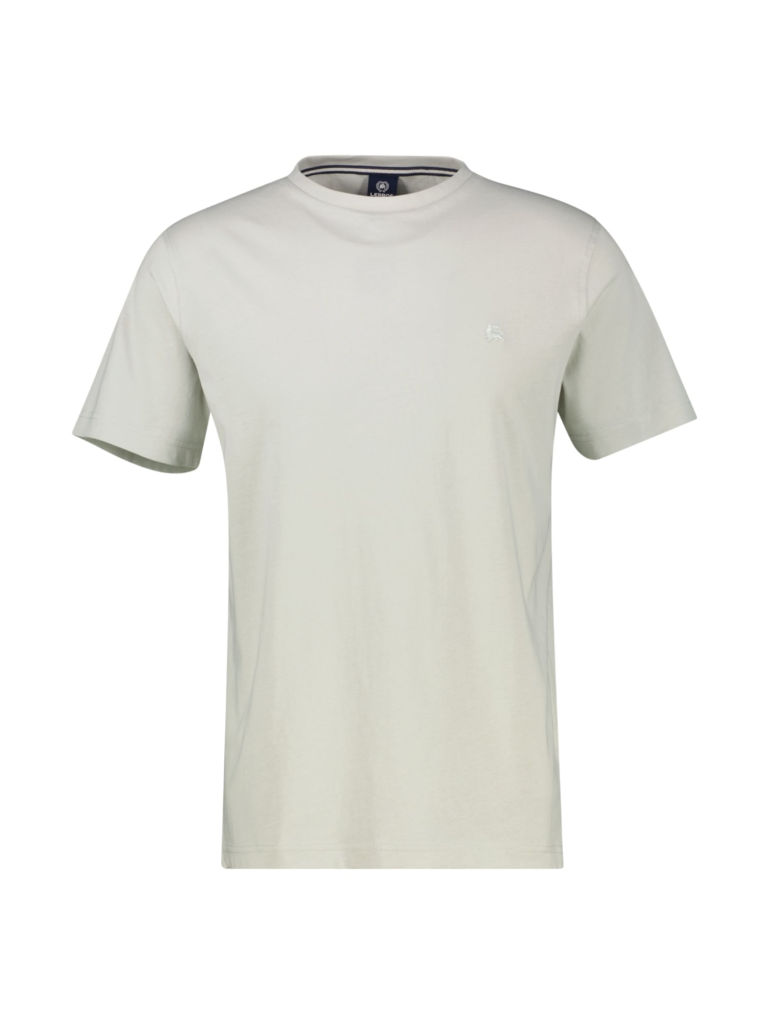 LERROS 1100000002199 "T-Shirt mit Rundhalsausschnitt" Herren Shirt aus 100% Baumwolle, einfarbig, Jersey-Qualität
