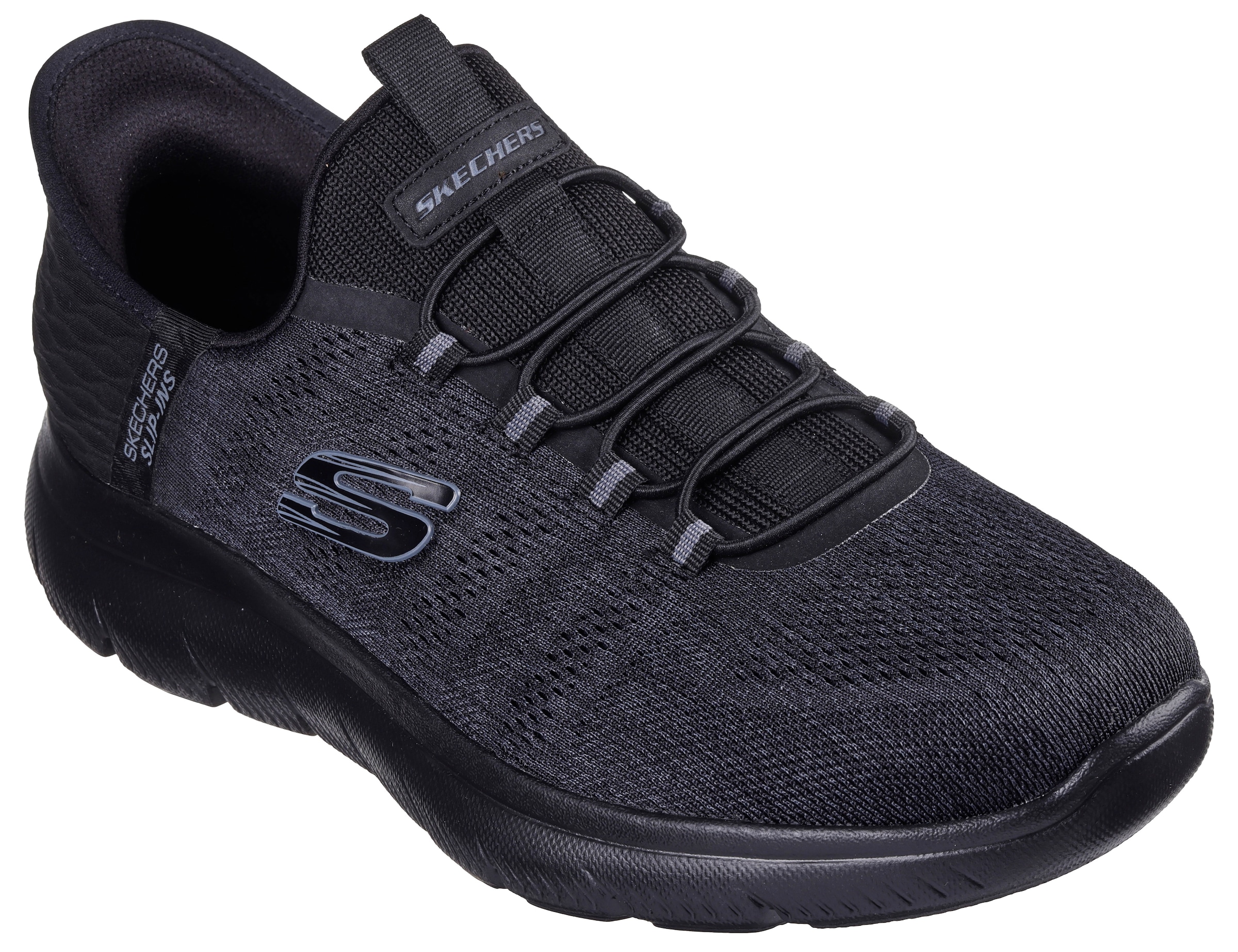 Skechers Slip-On Sneaker "SUMMITS-KEY PACE", Slipper, Freizeitschuh, Halbschuh in veganer Verarbeitung