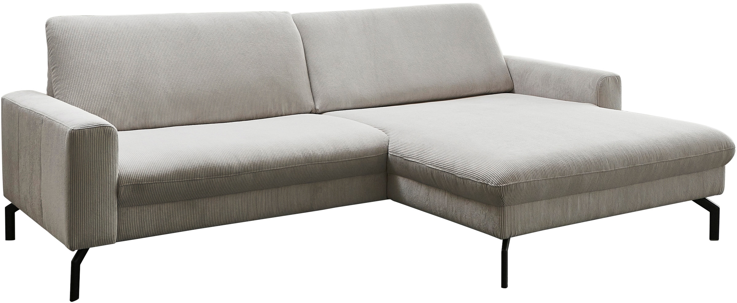 Die PlanBar Ecksofa »ZE-EM20028 L-Form, Breite 248 cm« wahlweise mit Kopfstützen und Sitztiefenverstellung