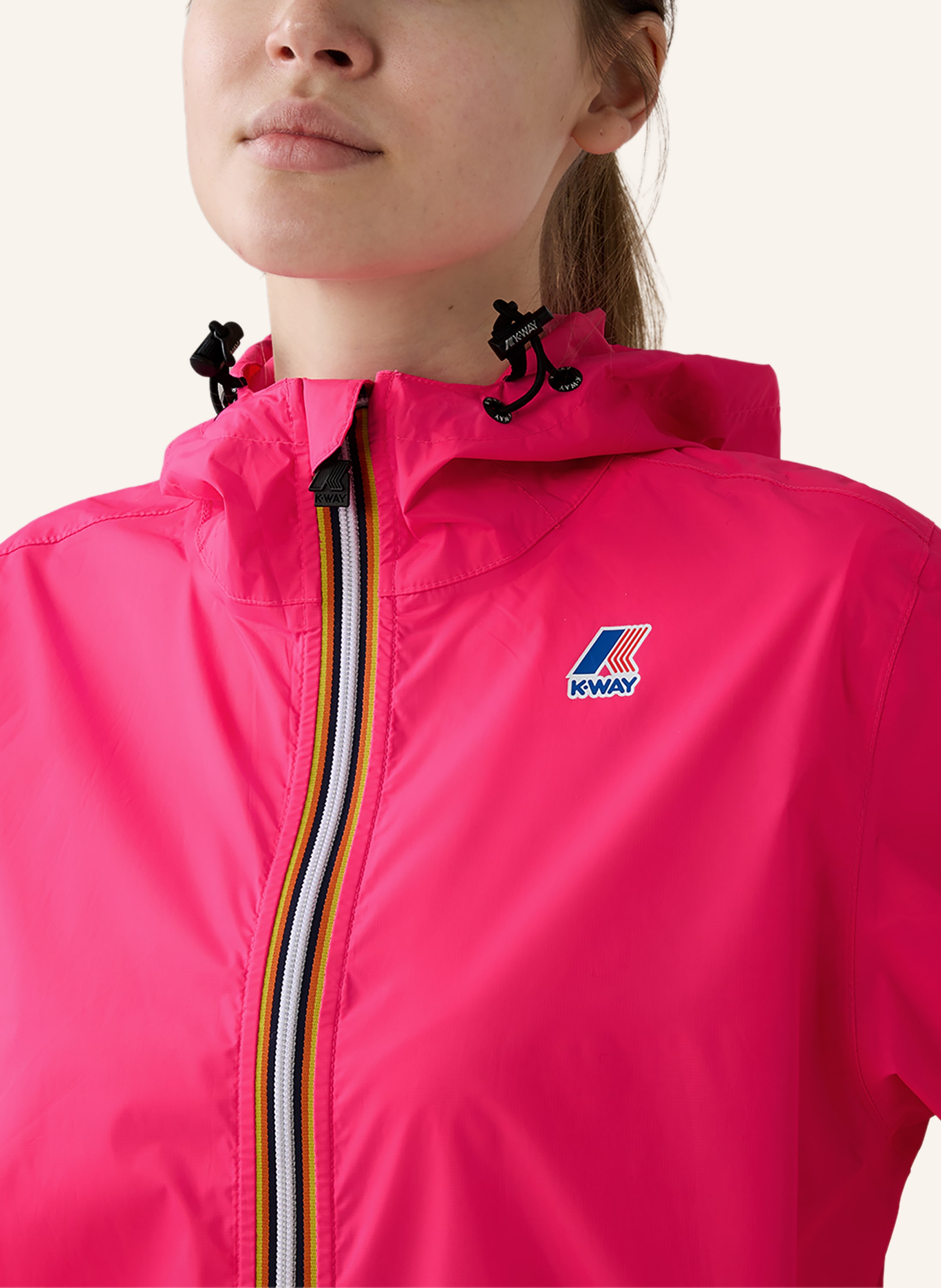 K-WAY Arbeitsjacke »K-Way Funktionsjacke LE VRAI 4.0 CLAUDE FLUO«
