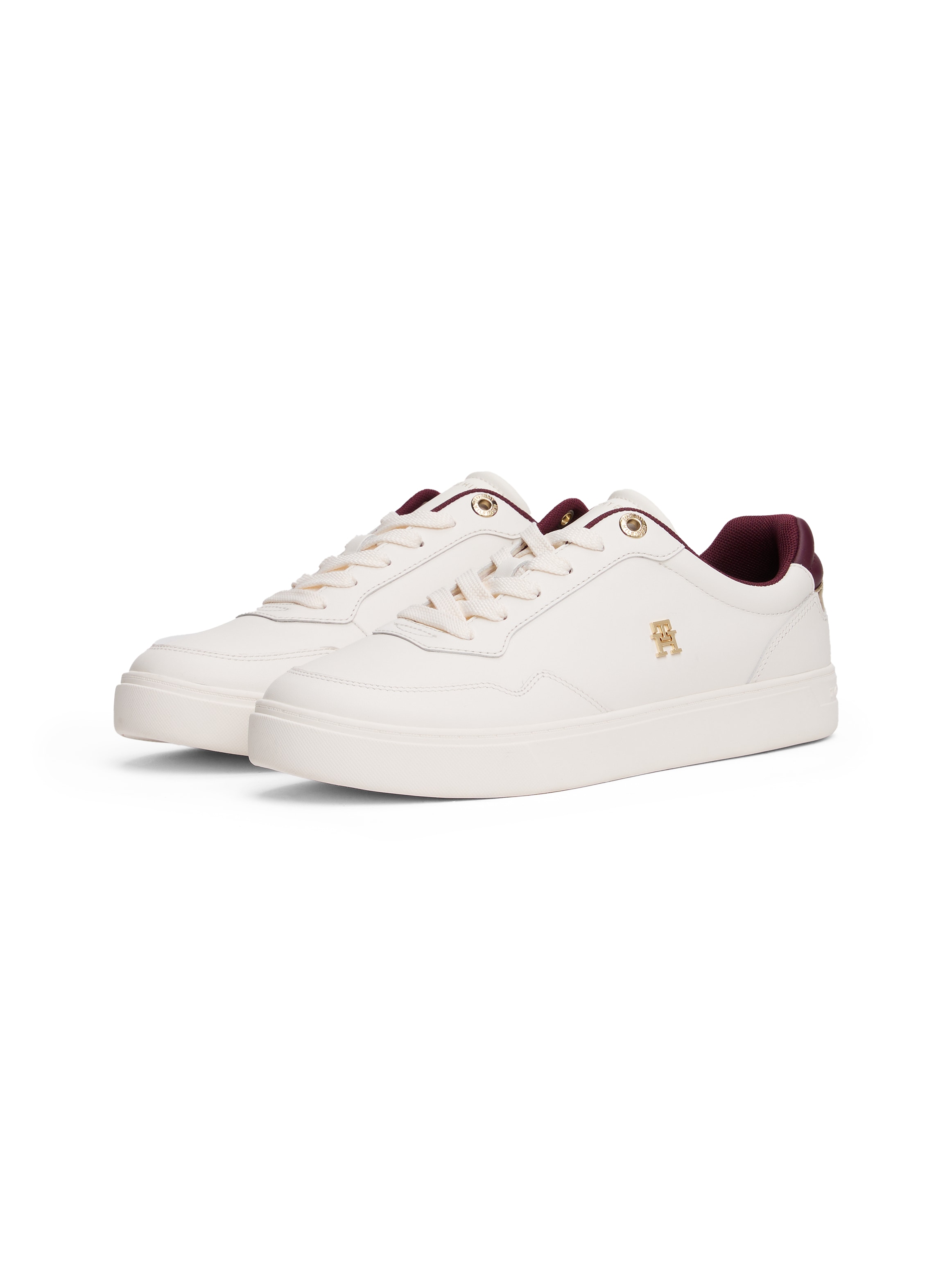 Tommy Hilfiger Plateausneaker "ESSENTIAL ELEVATED COURT SNEAKER", Freizeits günstig online kaufen