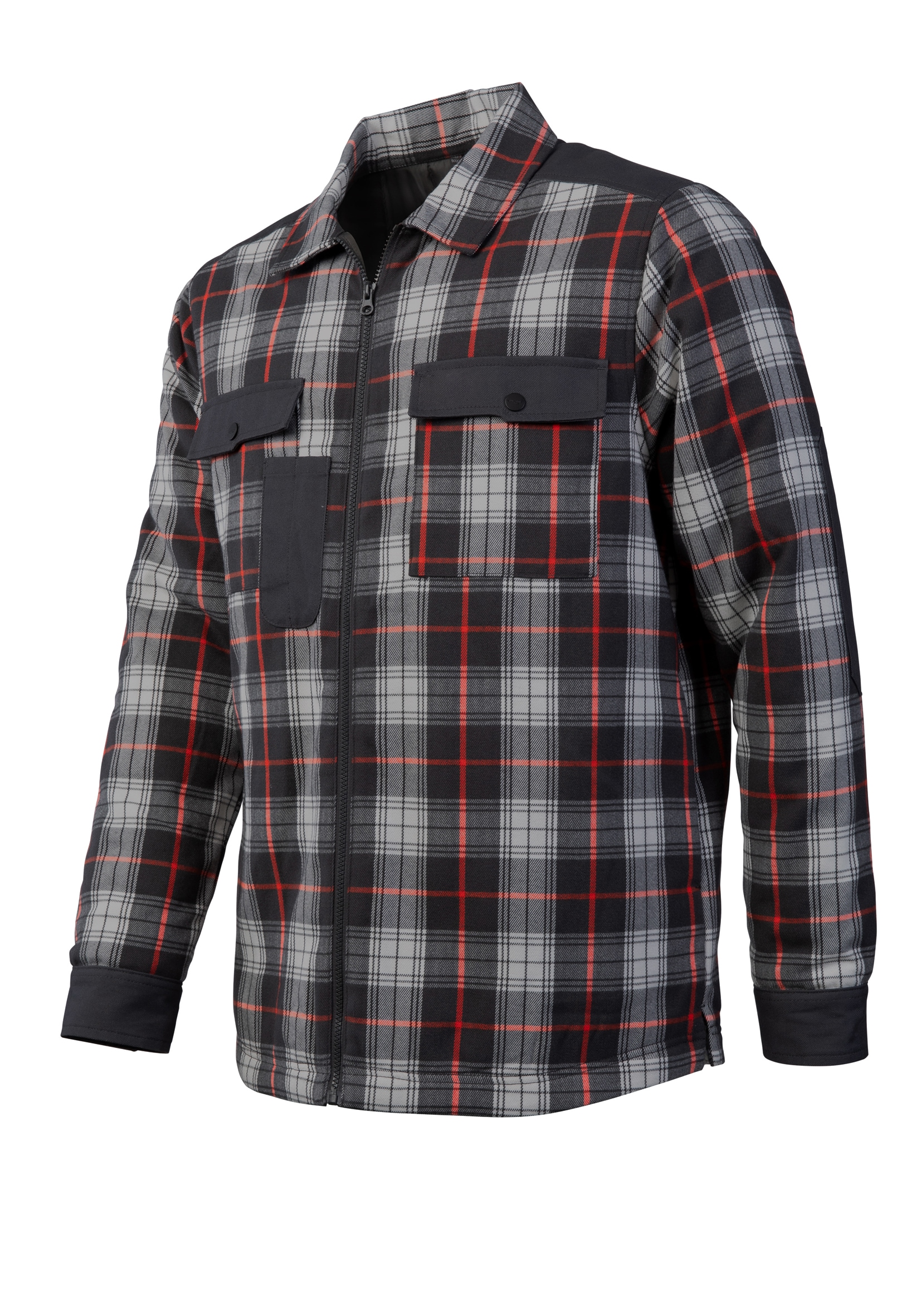 HERO by John Medoox Flanellhemd »JORIS Hemdjacke Overshirt« Hemdjacke Overshirt für Herren