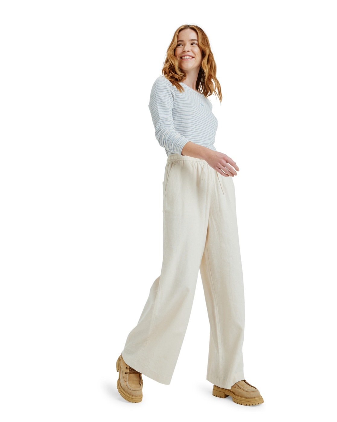 Roxy Lekeitio Break Pants Parchment L Women 5