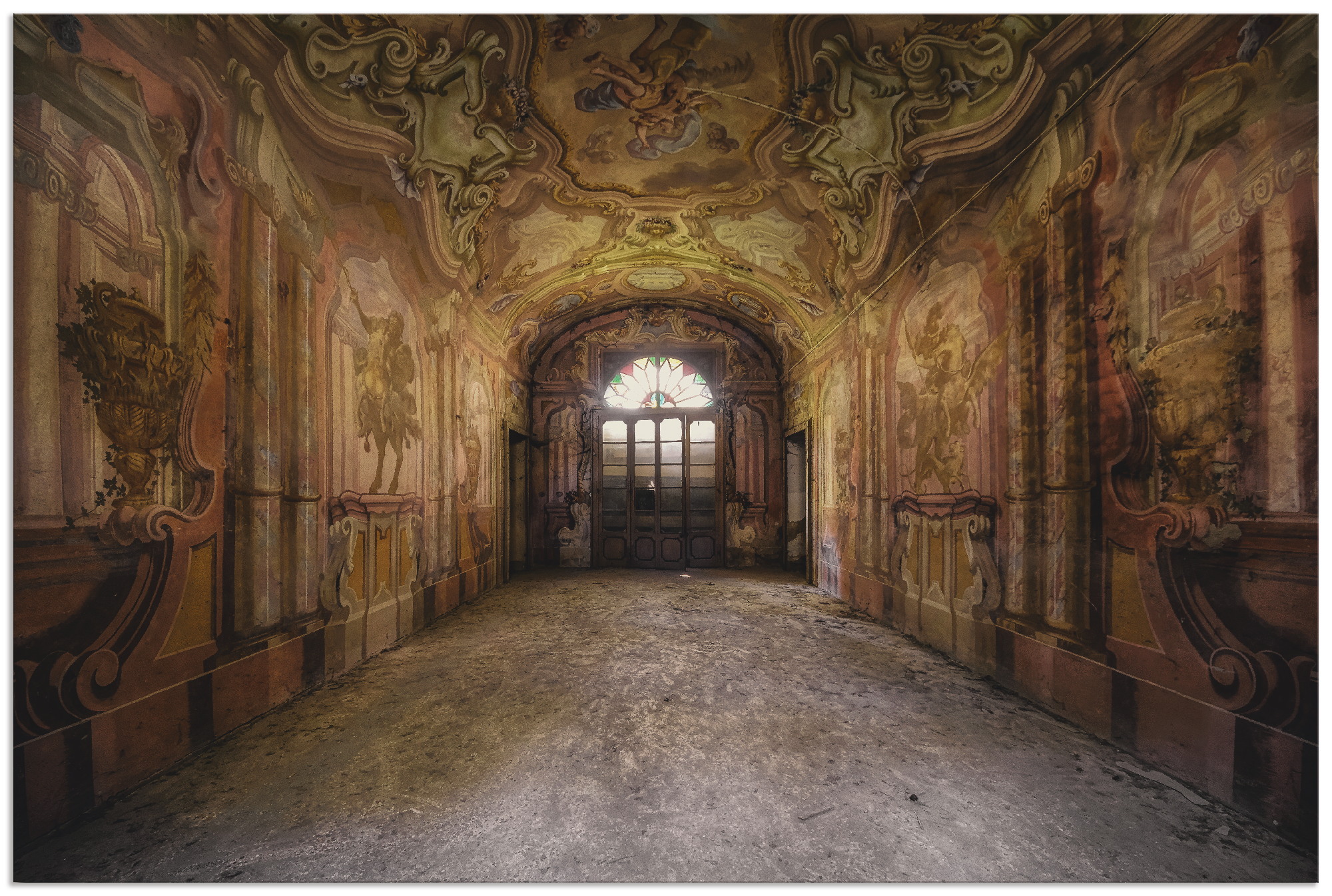 Artland Wandbild "Lost Place - Villa - verlassene Orte" Gebäude 1 Stk. tlg. als Alubild, Leinwandbild in verschied. Größen