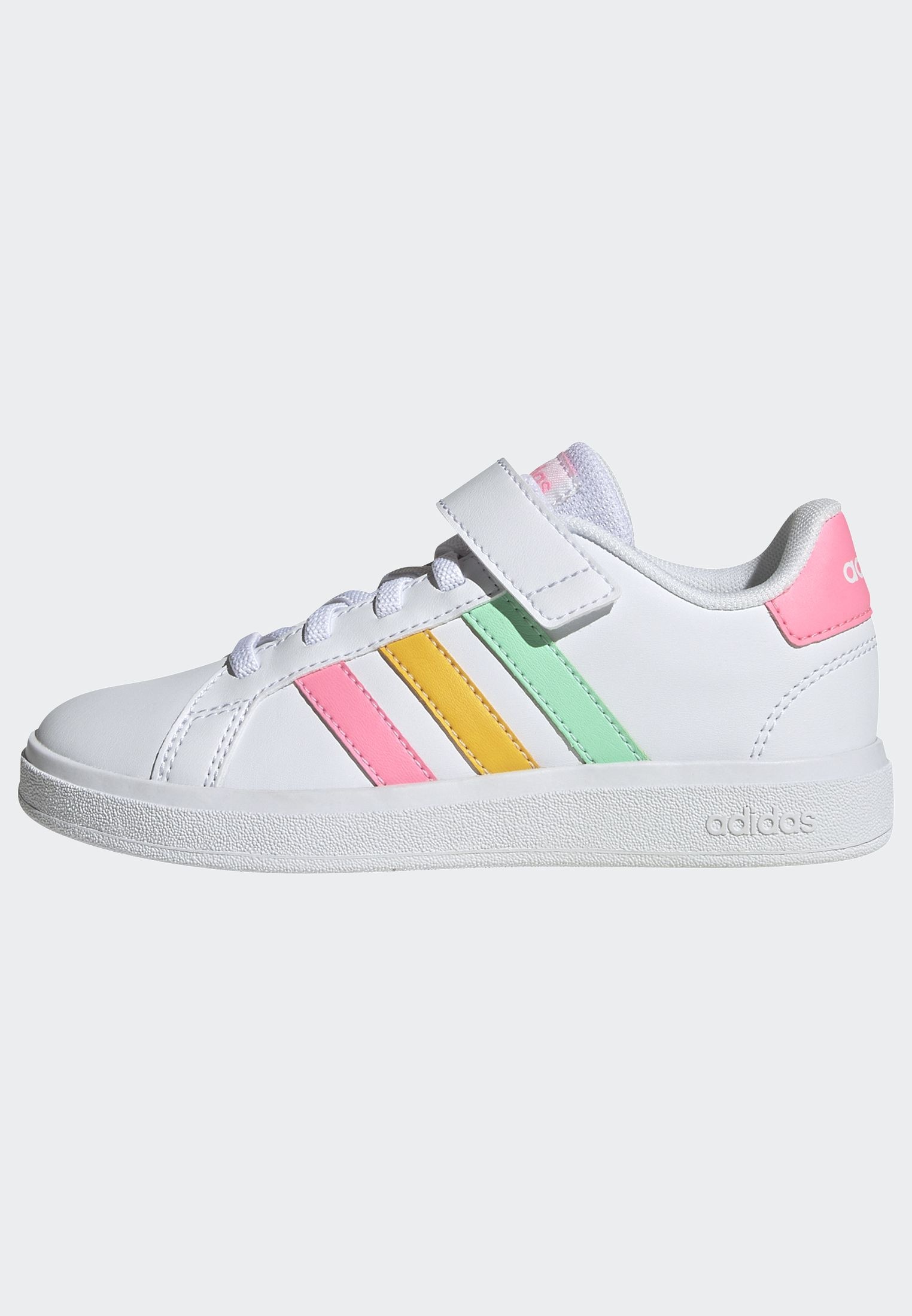 adidas Sportswear Klettschuh »GRAND COURT 2.0 KIDS«, Design auf den Spuren des adidas Superstar