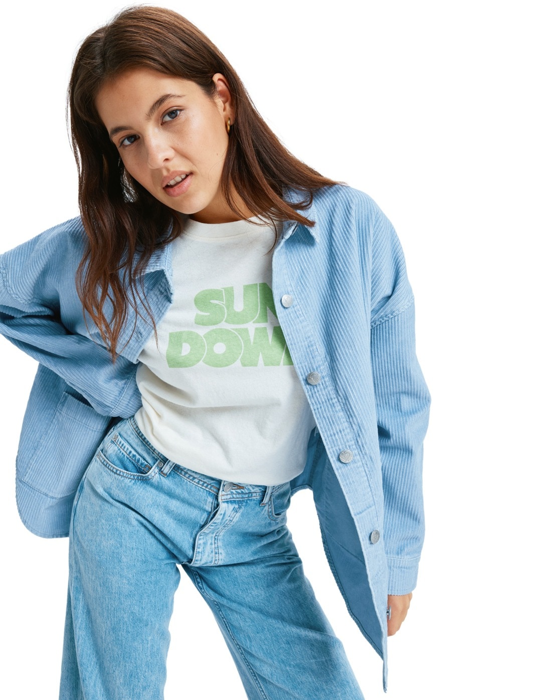 Roxy Hemdjacke »Kick Back Washed Cord«