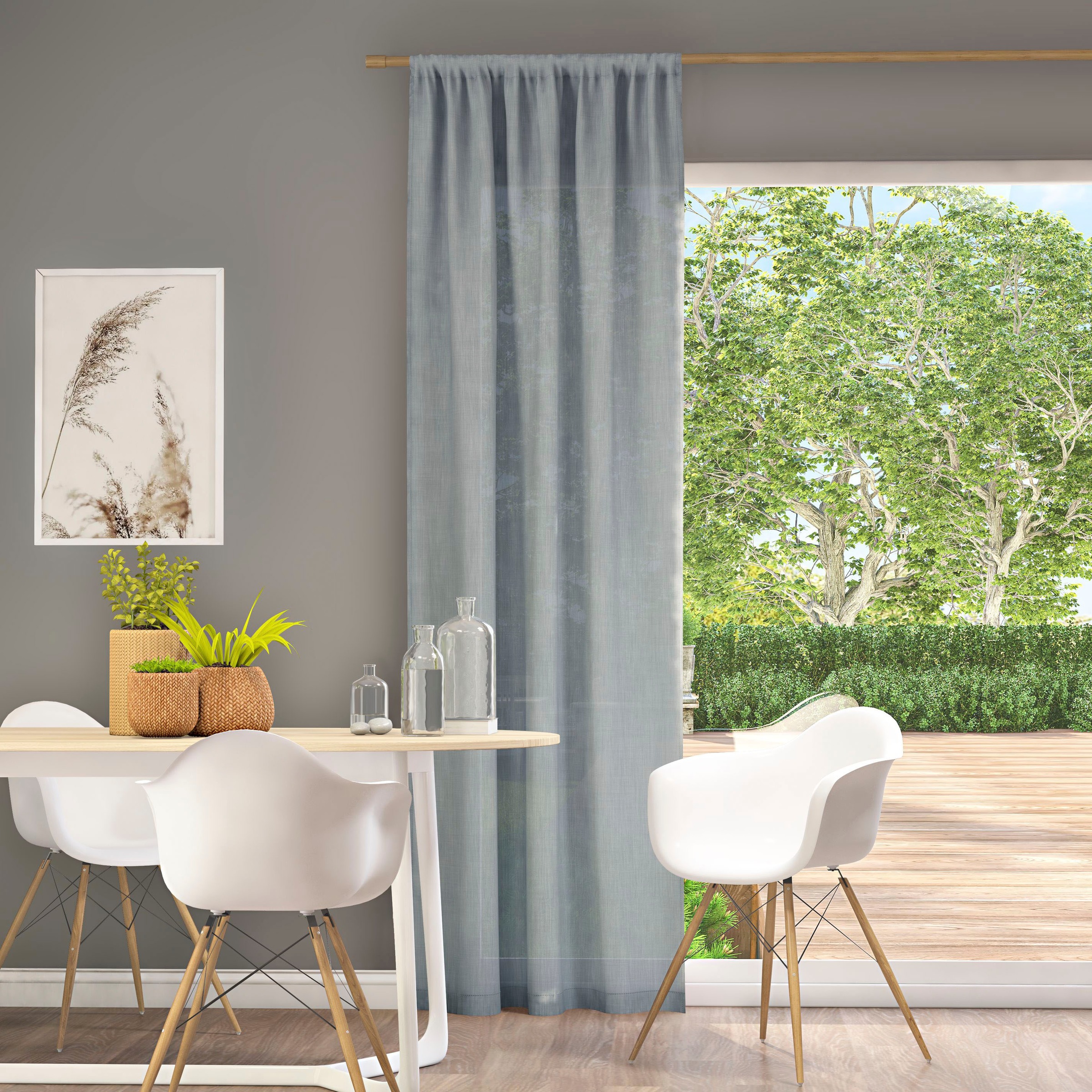 Neutex for you Vorhang "Mara-ECO" Stangendurchzug 1 Stk. tlg. günstig online kaufen