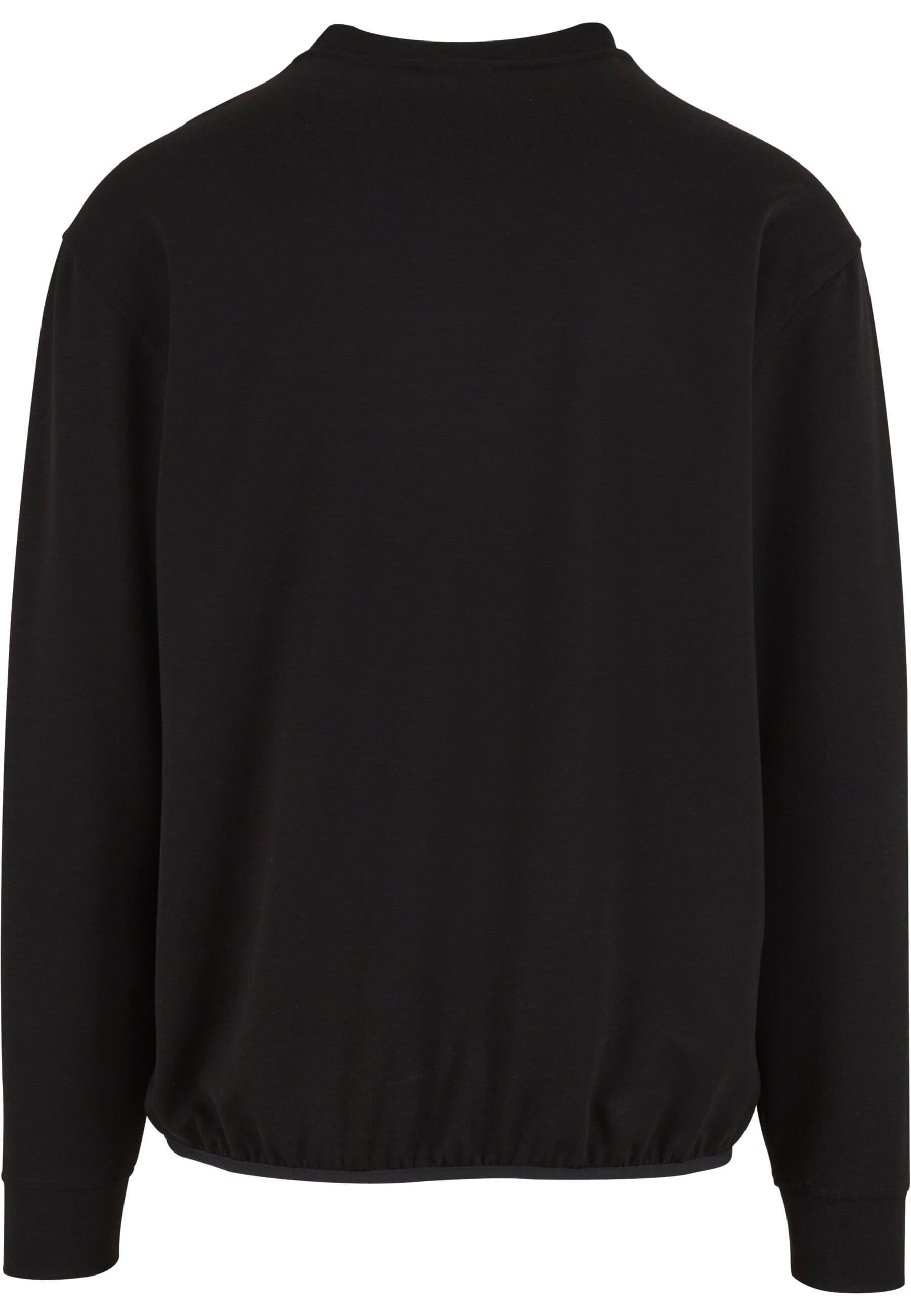 URBAN CLASSICS Rundhalspullover »Urban Classics Scuba Zip Pocket Crew«, (1 tlg.)