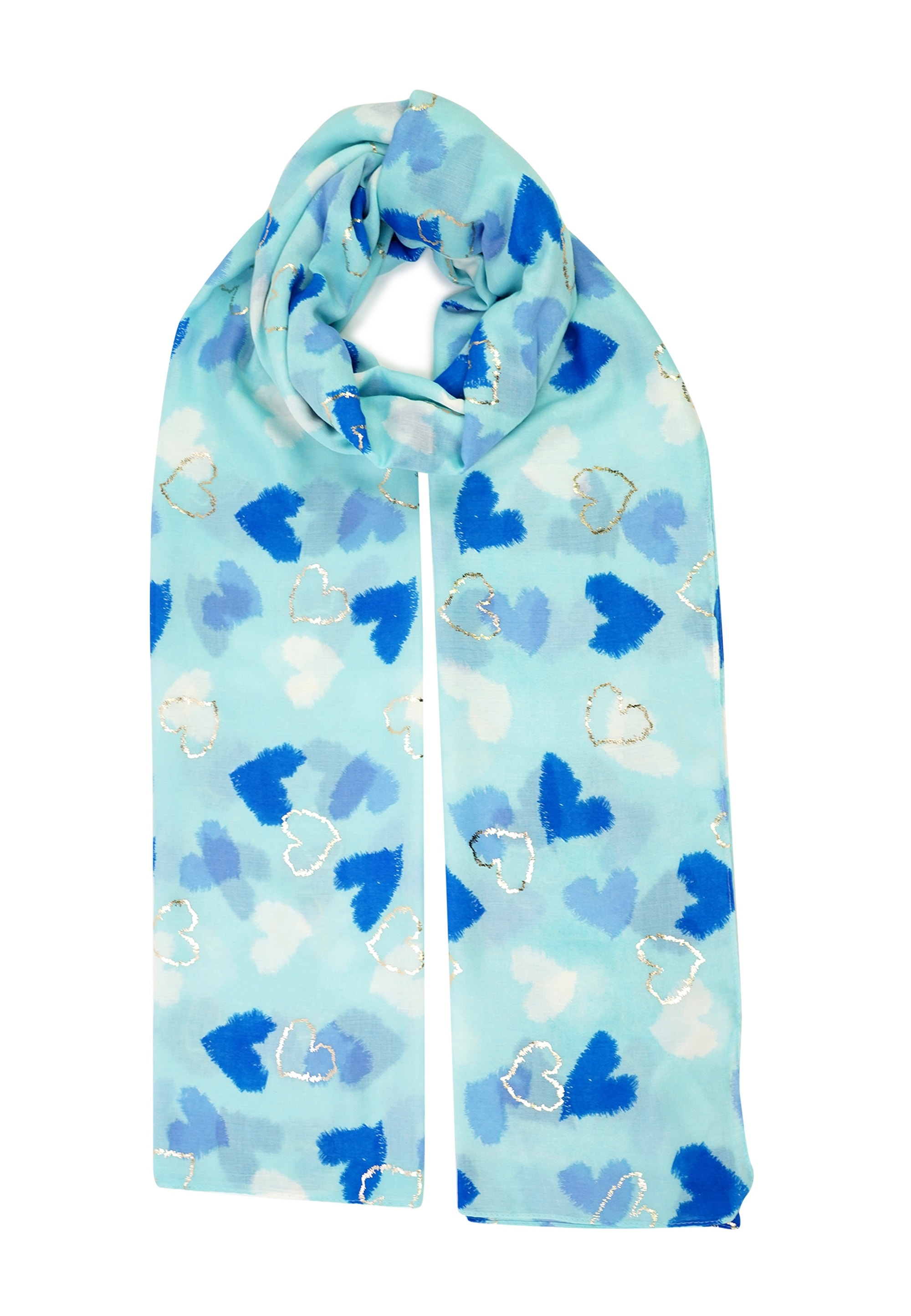 Harpa Modeschal »URA« mit schönem Herzen-Print