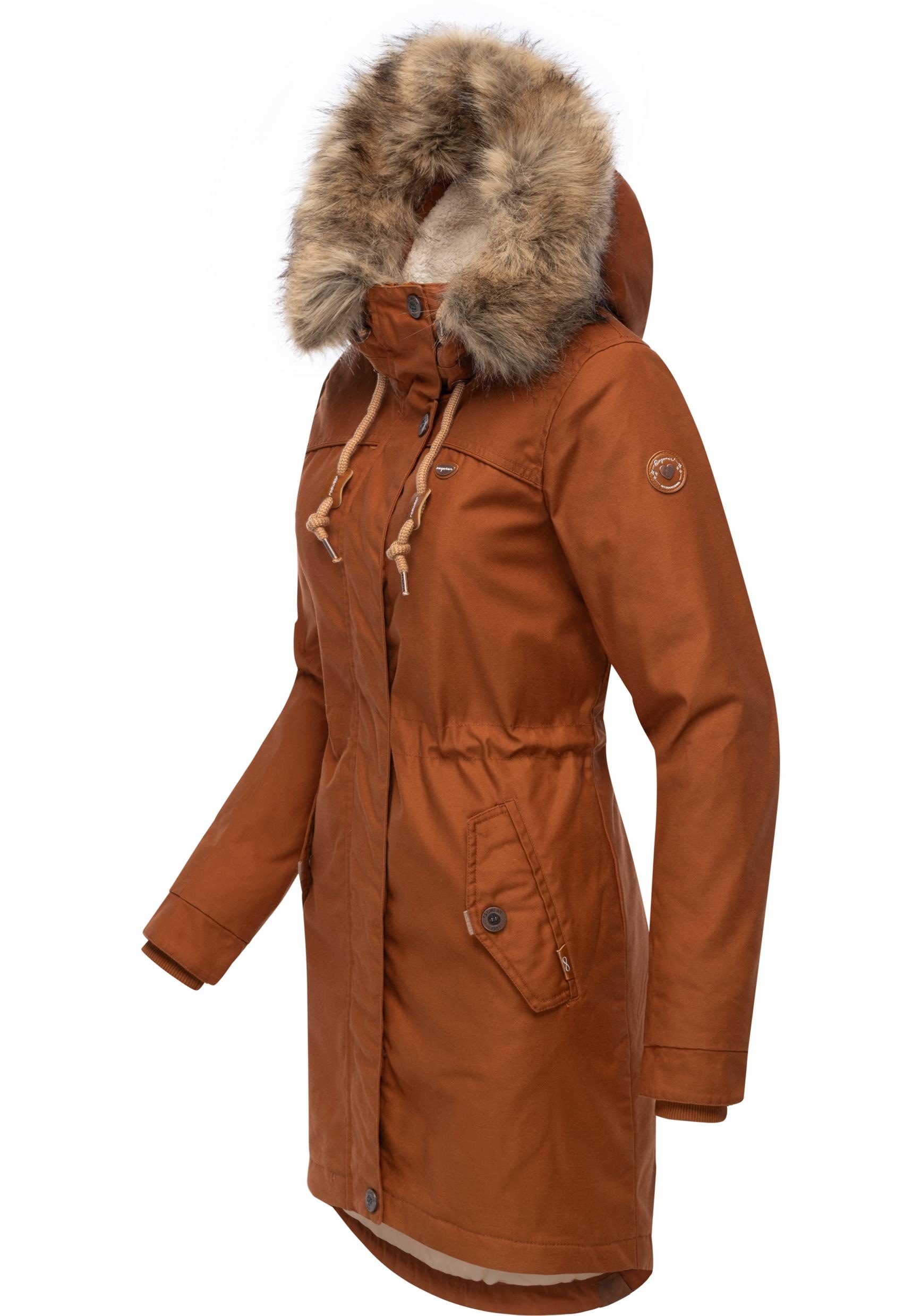 Ragwear Winterjacke "Tawny" mit Kapuze stylischer Winterparka mit großer Ka günstig online kaufen