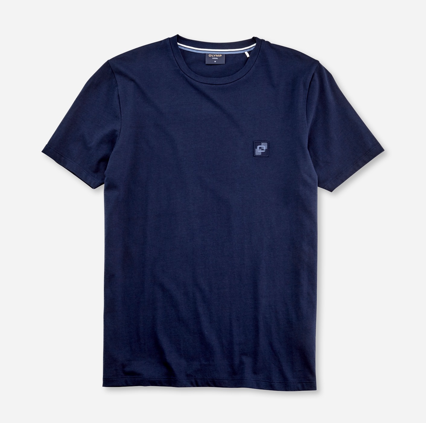 OLYMP T-Shirt "OLYMP Wirk Casual", mit Logo-Patch günstig online kaufen