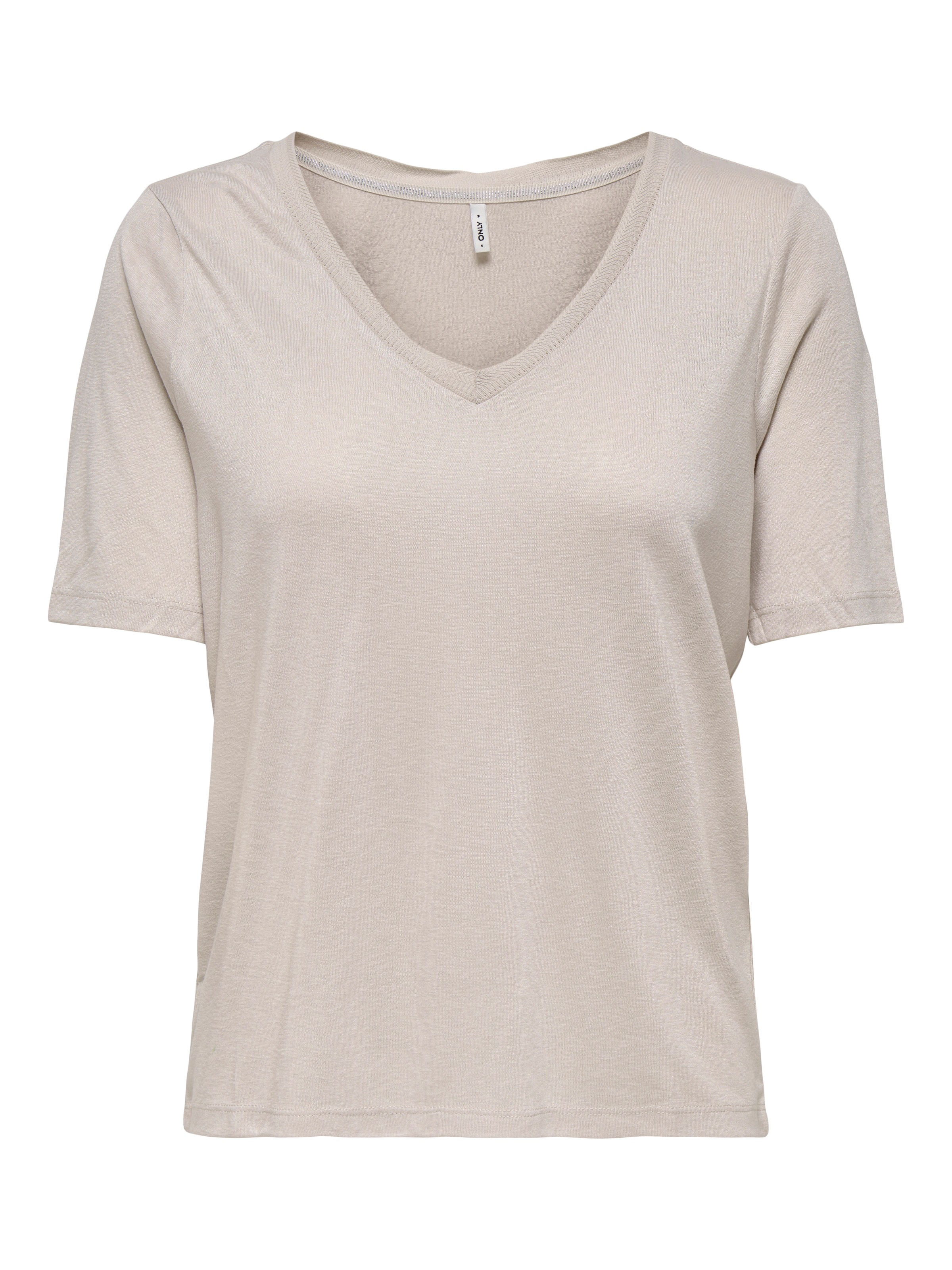 ONLY Kurzarmshirt »ONLELISE S/S V-NECK TOP JRS NOOS«