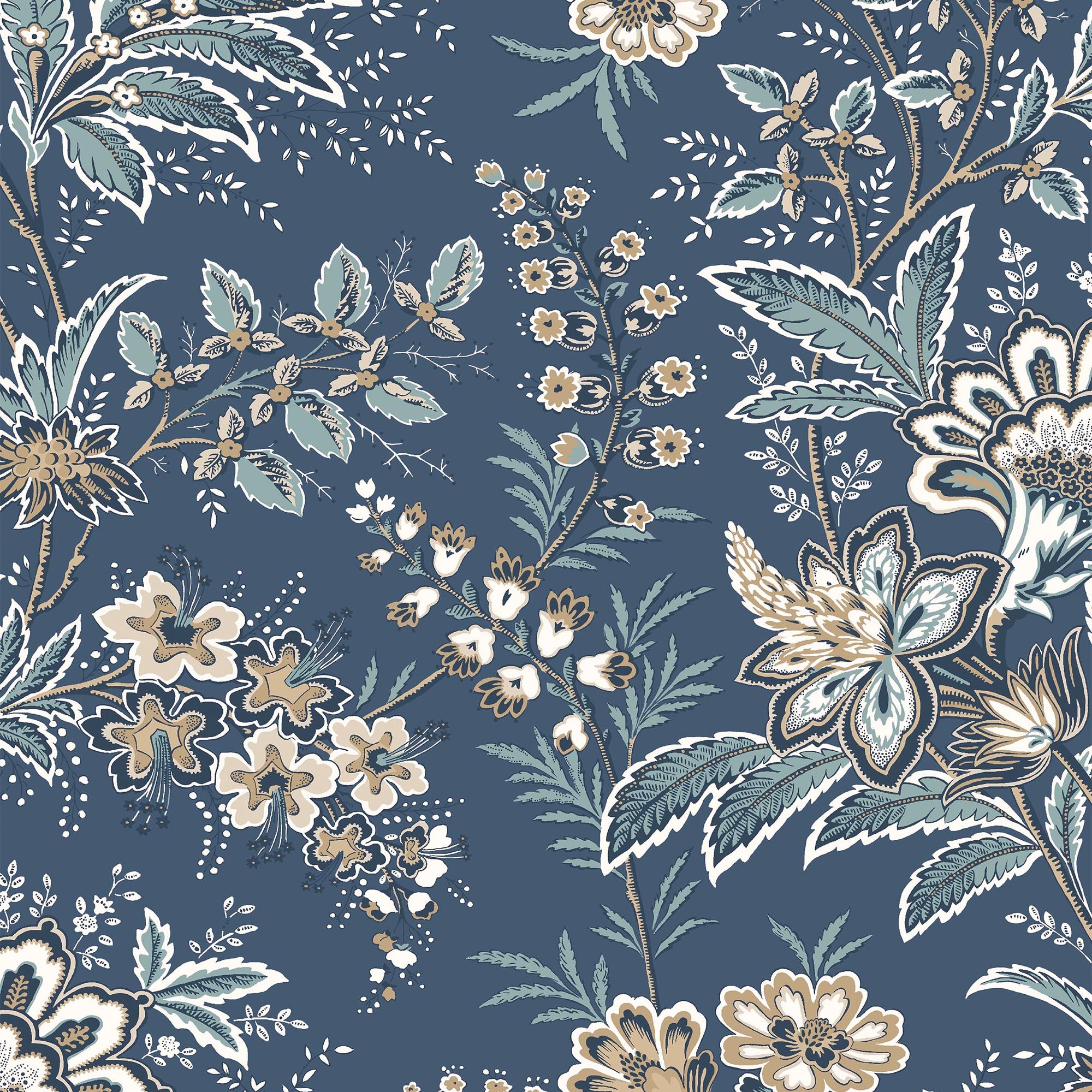 LAURA ASHLEY Vliestapete »MARLBROOK«, floral, Design Tapeten