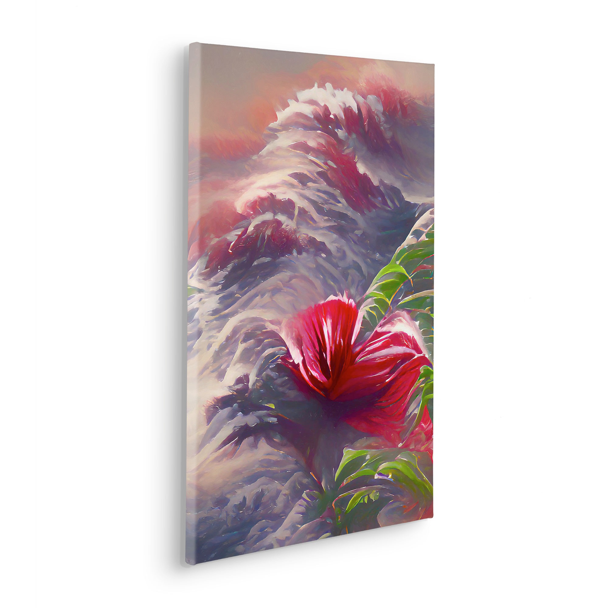 Komar Leinwandbild "Blossom Wave - Größe 40 x 60 cm" Natur 1 Stk. tlg. Keil günstig online kaufen