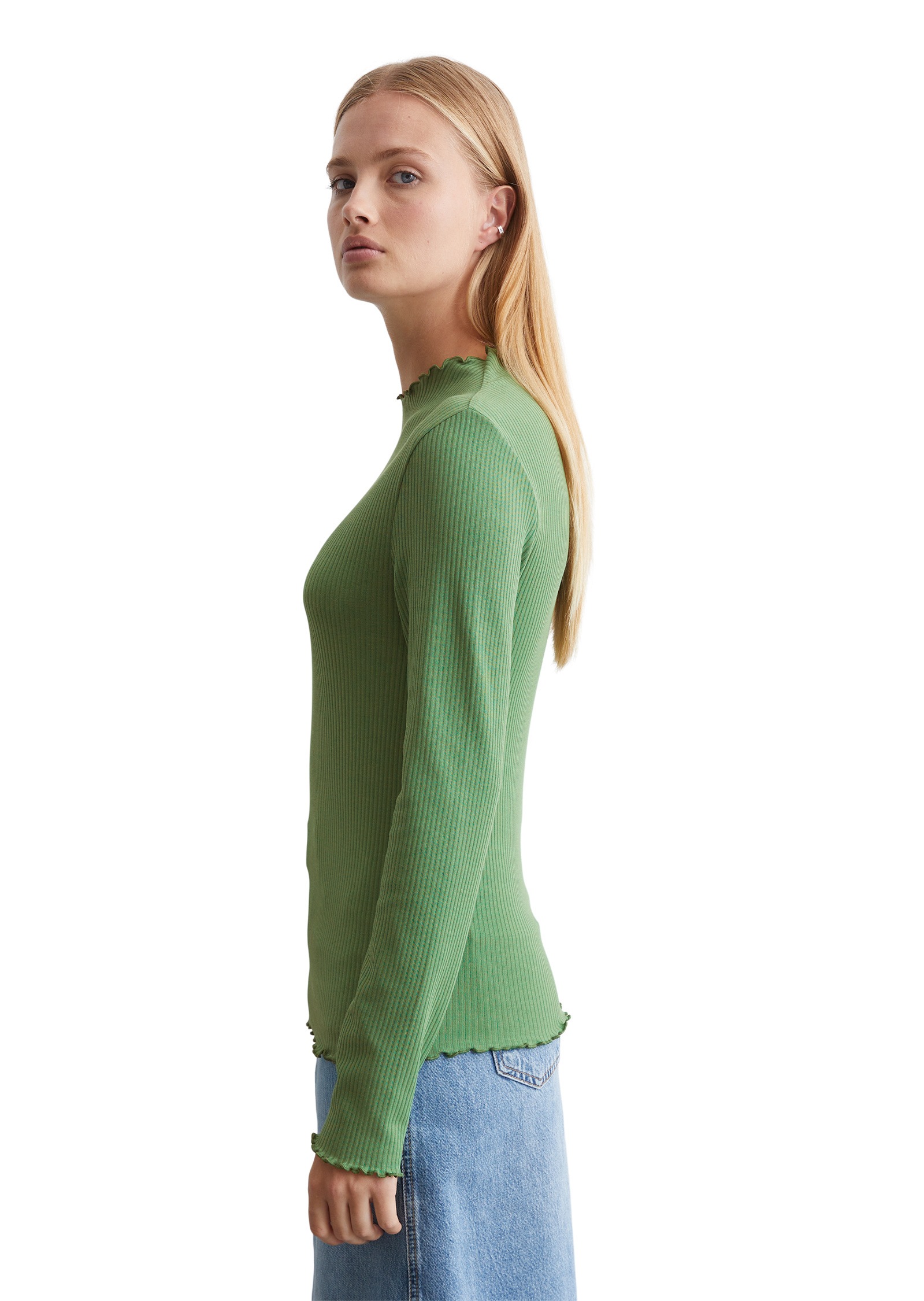 Marc O'Polo DENIM Langarmshirt »aus Organic Cotton-Stretch-Jersey«