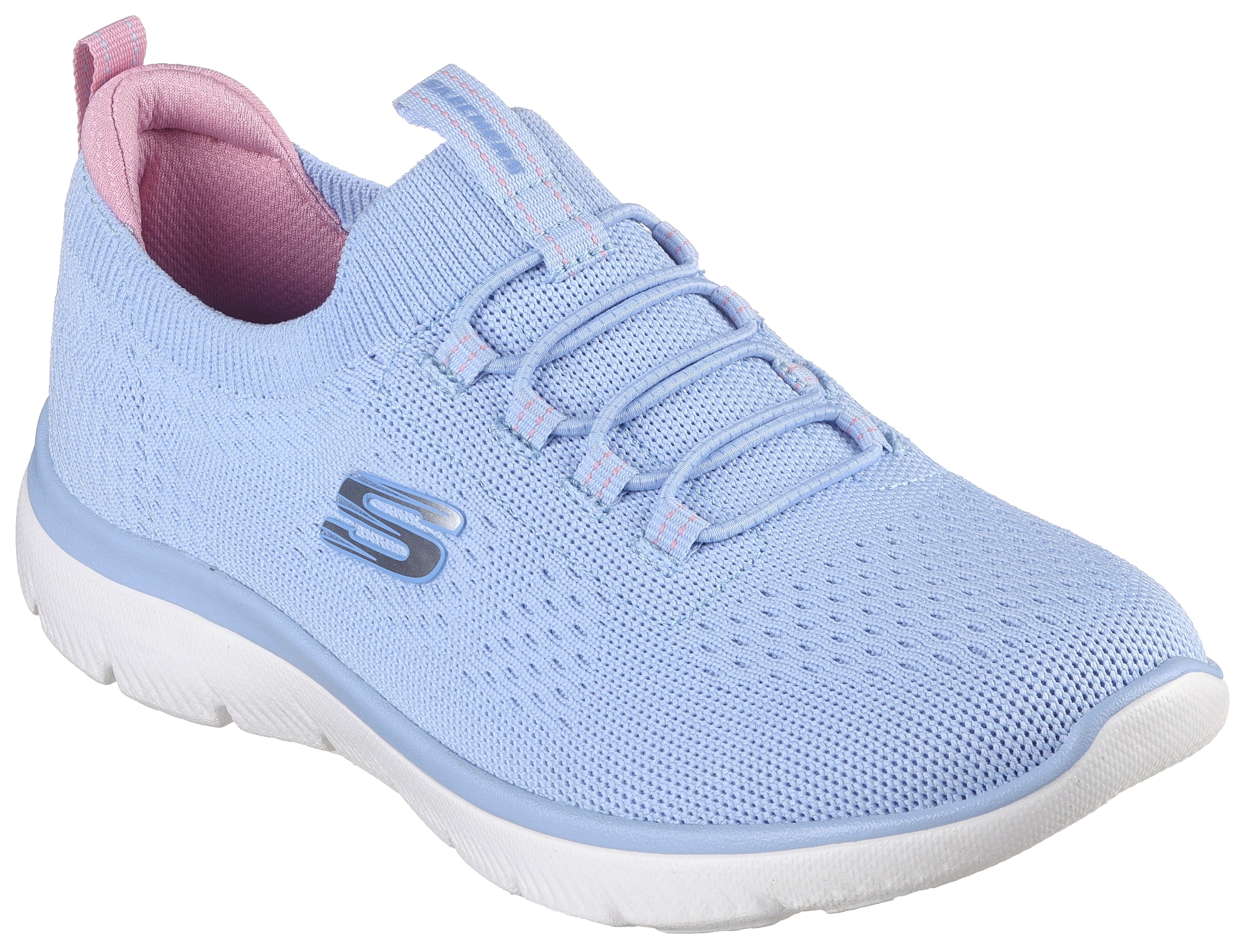 Skechers "SUMMITS", Freizeitschuh, Halbschuh, Slipper mit flexibler Traktionslaufsohle