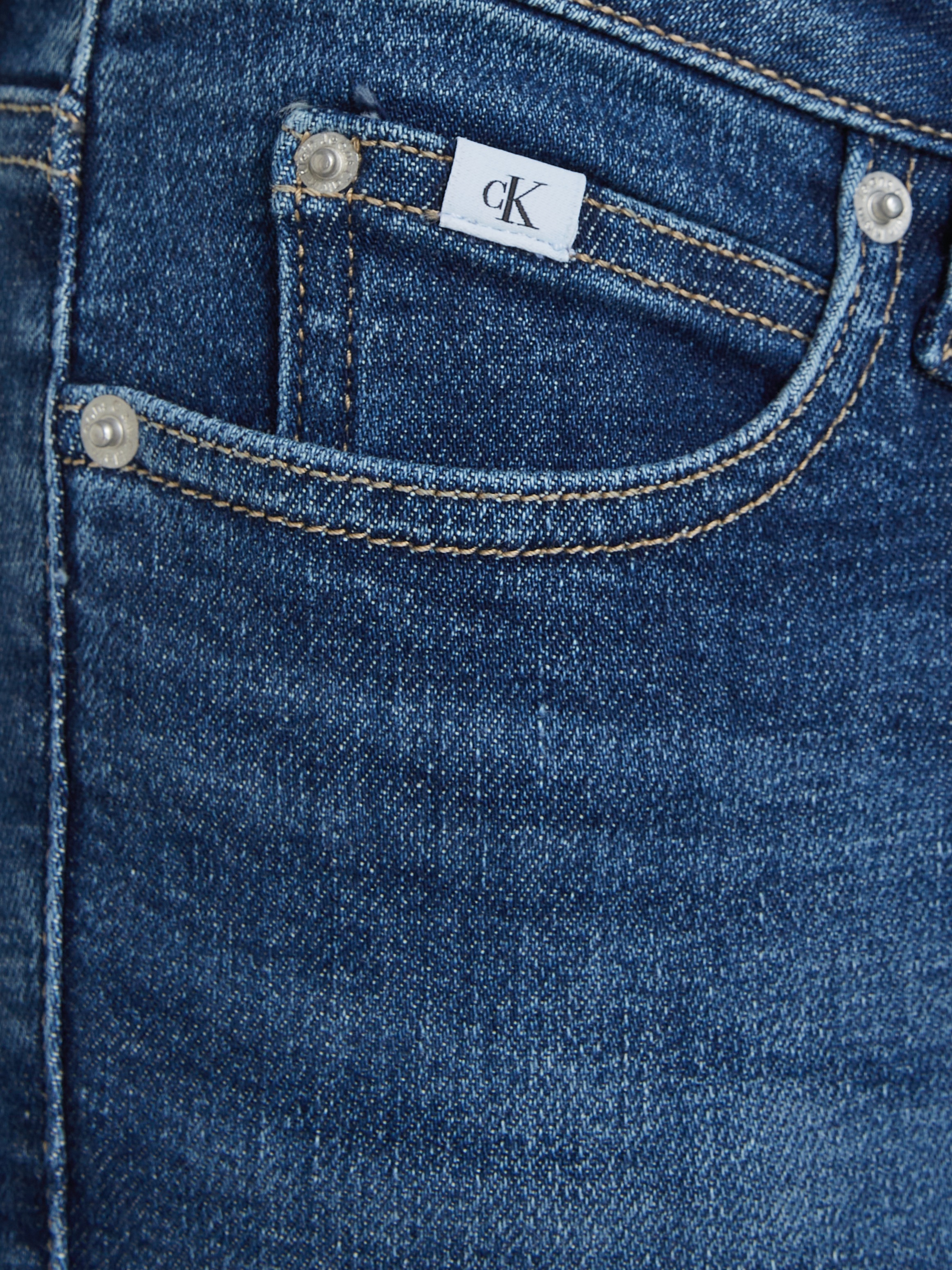 Calvin Klein Jeans Skinny-fit-Jeans »MID RISE SKINNY« in klassischer 5-Pocket-Form