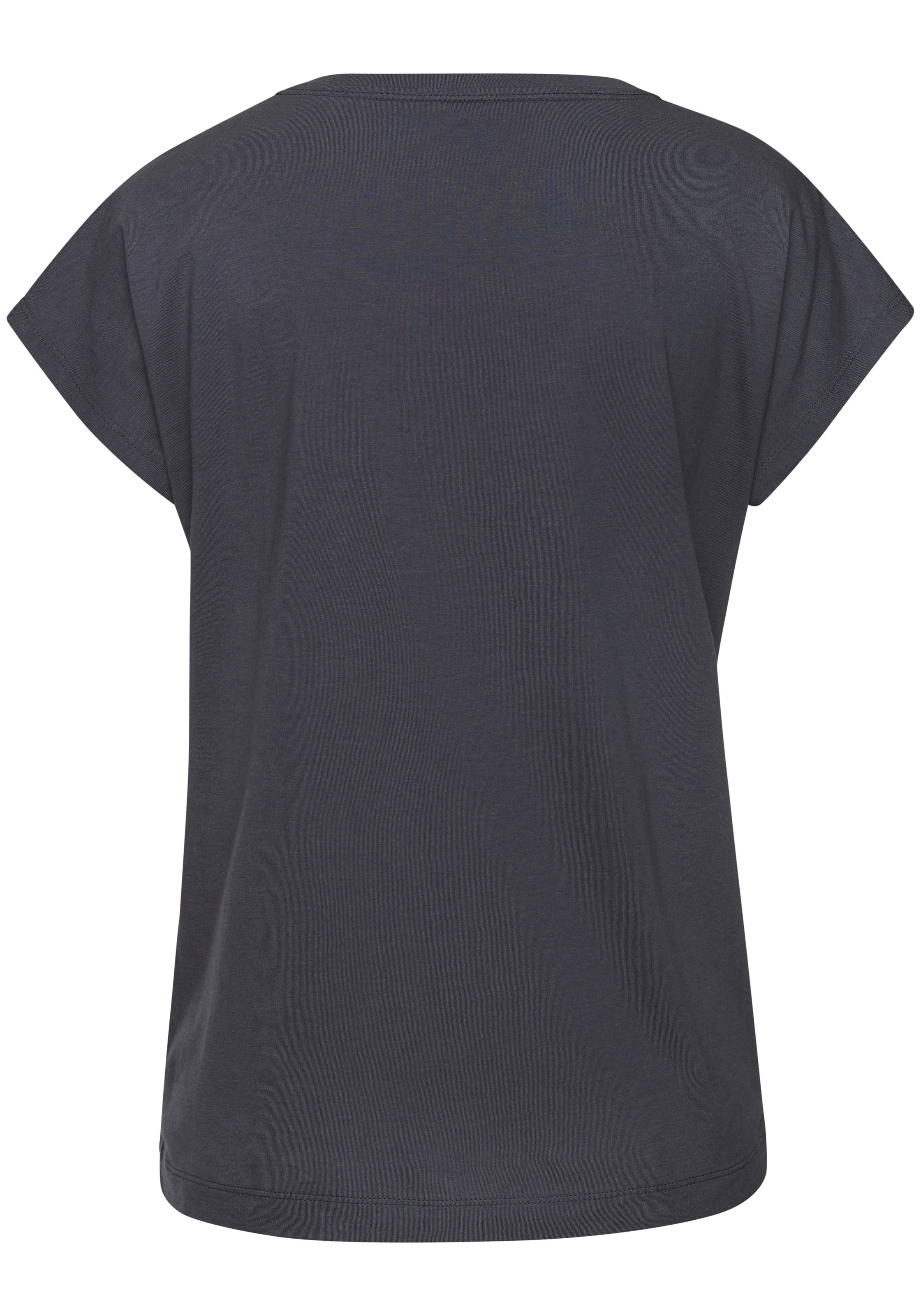 LASCANA Pyjamaoberteil, mit Folienprint