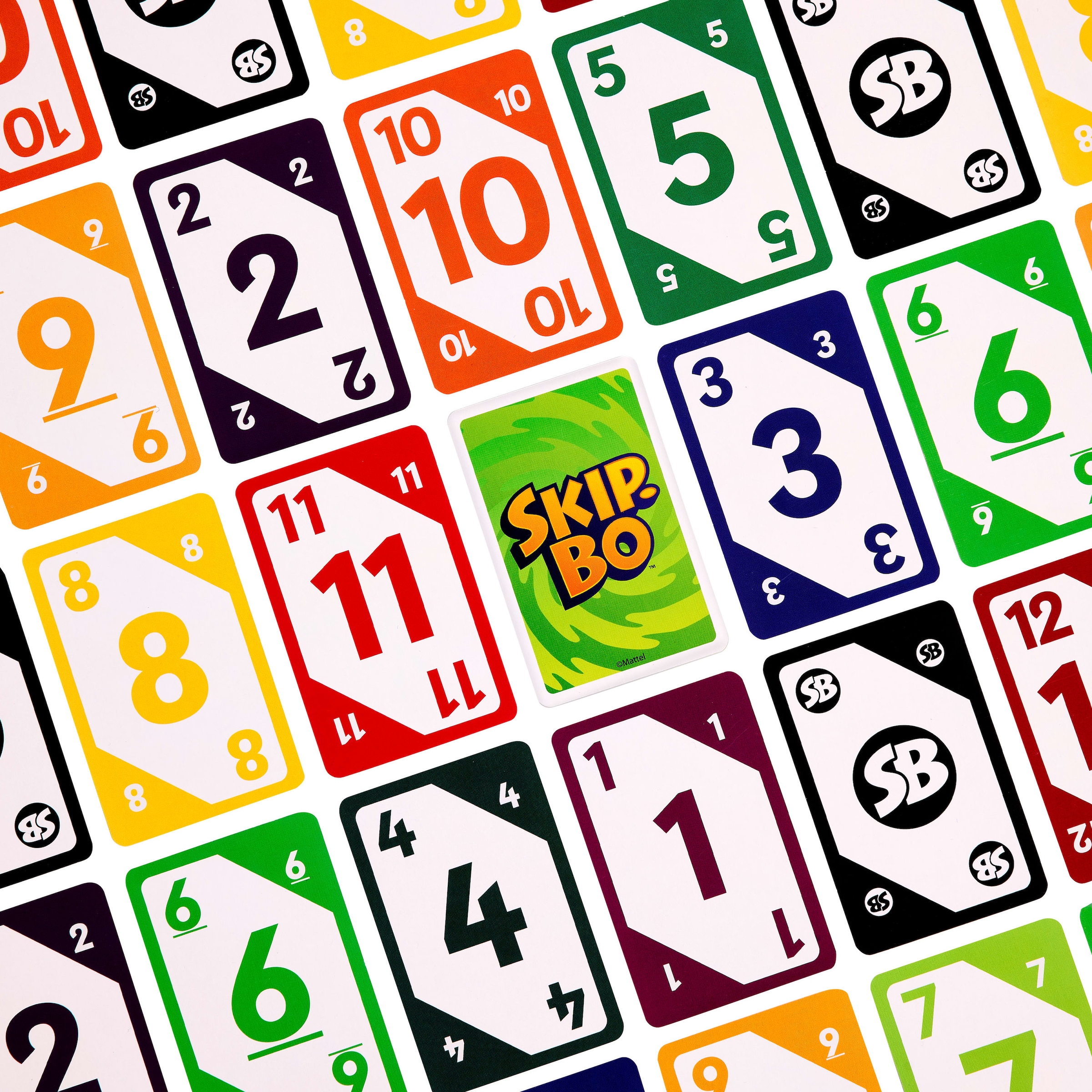 Mattel games Spiel »Skip-Bo« für Farbblinde geeignet