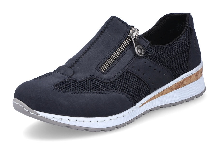 Slip-On Sneaker, Slipper, Schlupfschuh, Freizeitschuh im Materialmix