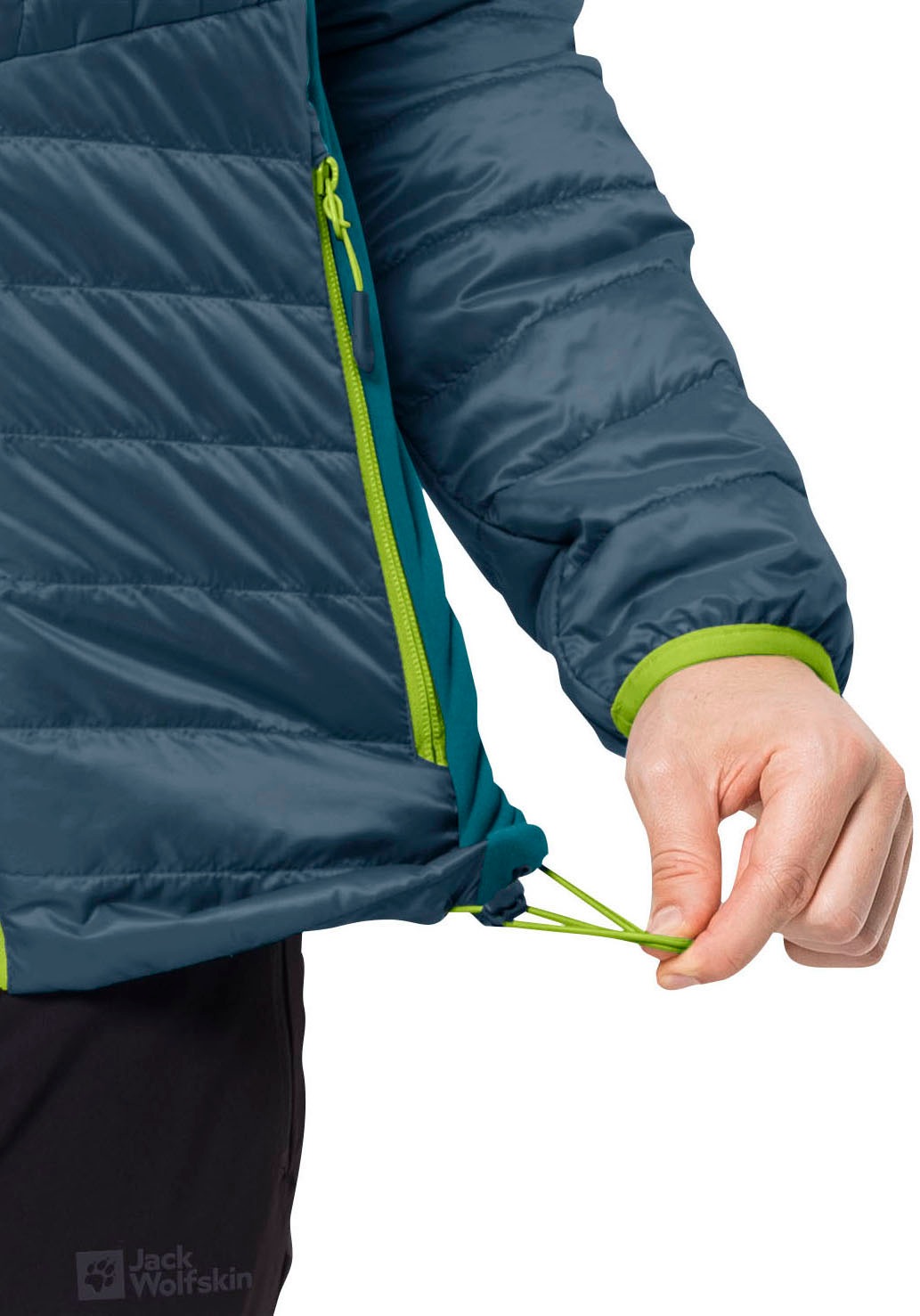 Jack Wolfskin Steppjacke »ROUTEBURN PRO INS JKT M«, ohne Kapuze