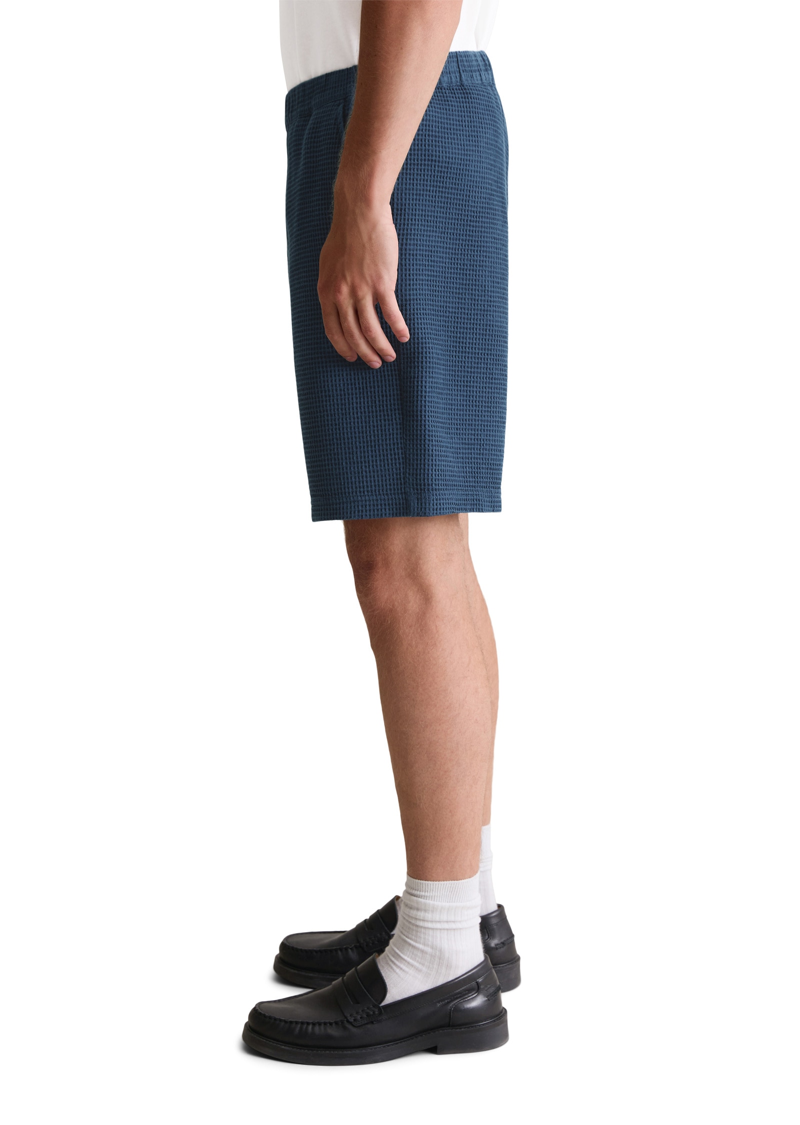 Marc O'Polo DENIM Shorts »mit markanter Waffel-Struktur«