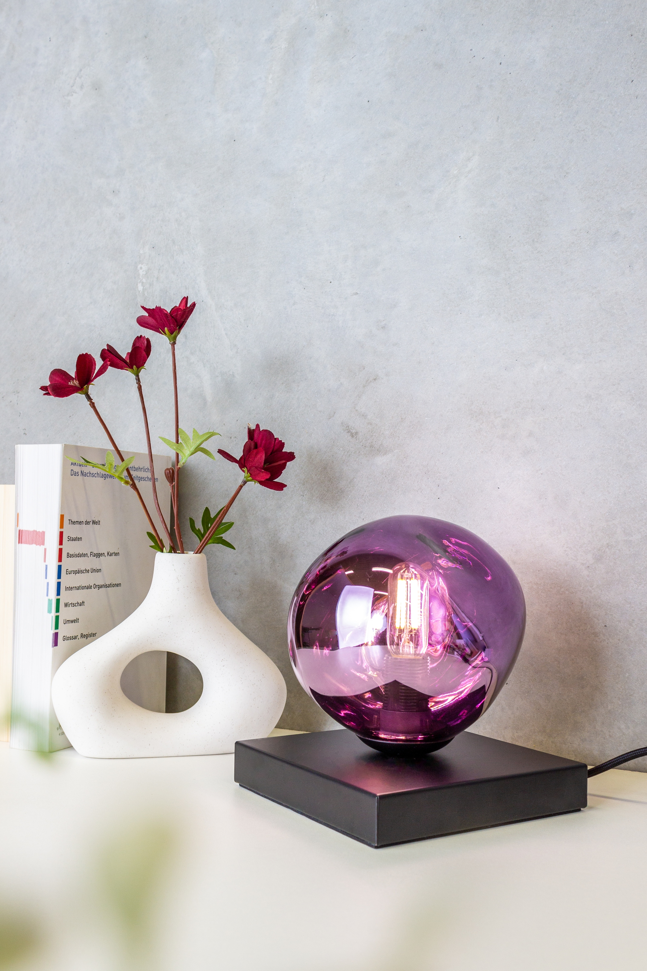 ECO-LIGHT Tischleuchte »Canopus«, 1 flammig, Leuchtmittel E14 | ohne Leuchtmittel