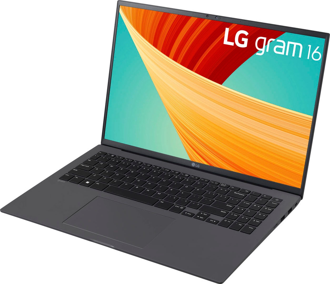 LG Business-Notebook »Gram 16" Laptop, QHD+ IPS-Display, 32 GB RAM, Windows 11 Home,«, 40,6 cm, / 16 Zoll, Intel, Core i7, Iris Xe Graphics, 2000 GB SSD, 16Z90R-G.AD7CG