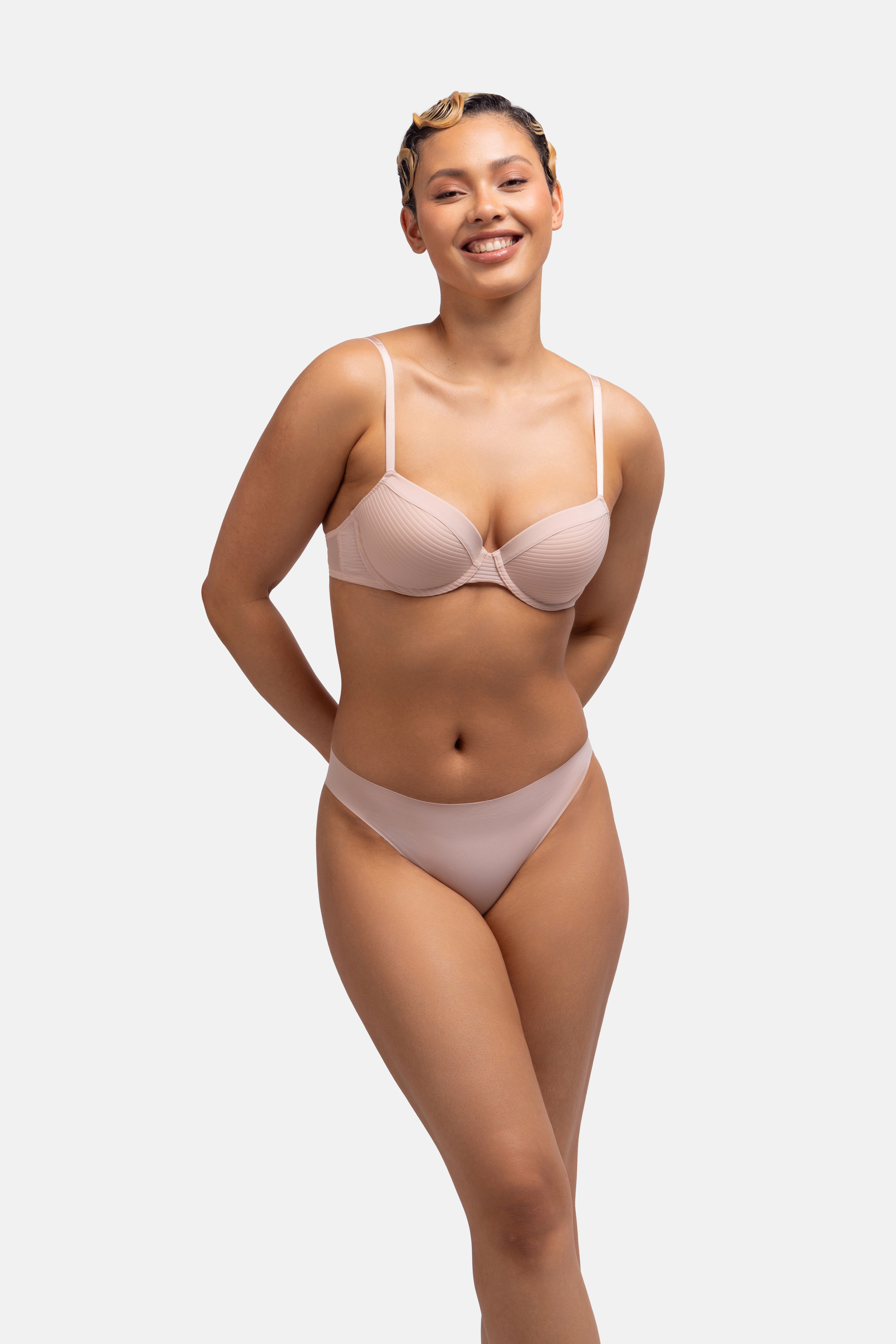 Thumbnail - Dorina Bügel-BH "LOUISE" 2er Pack, weicher Stoff, verstellbare Träger, elastisch